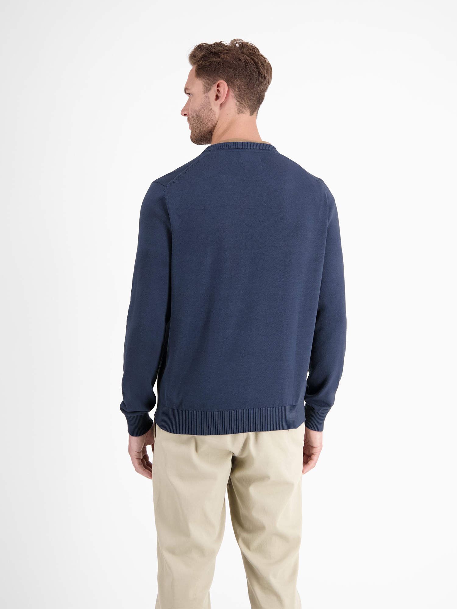 LERROS Strickpullover »LERROS Crewneck Strickpullover«