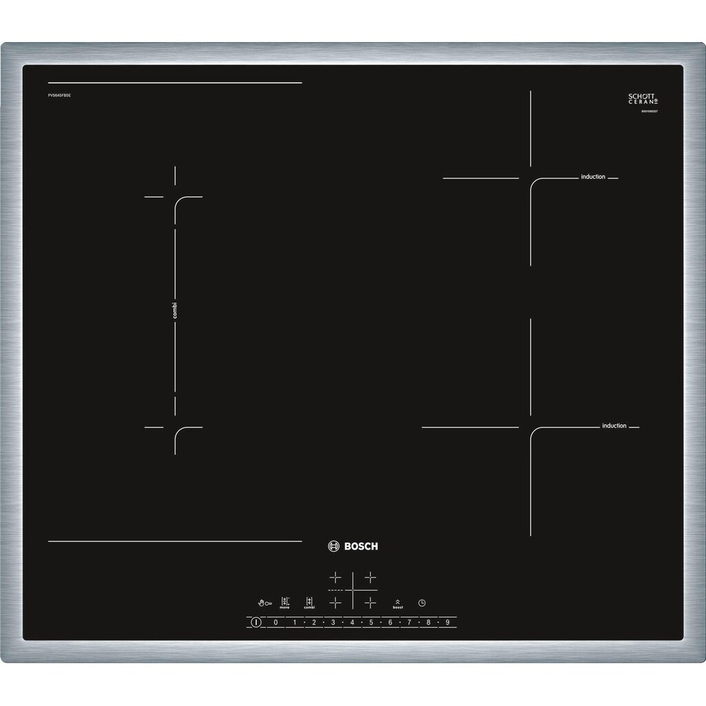 BOSCH Induktions-Kochfeld von SCHOTT CERAN® »PVS645FB5E«, PVS645FB5E