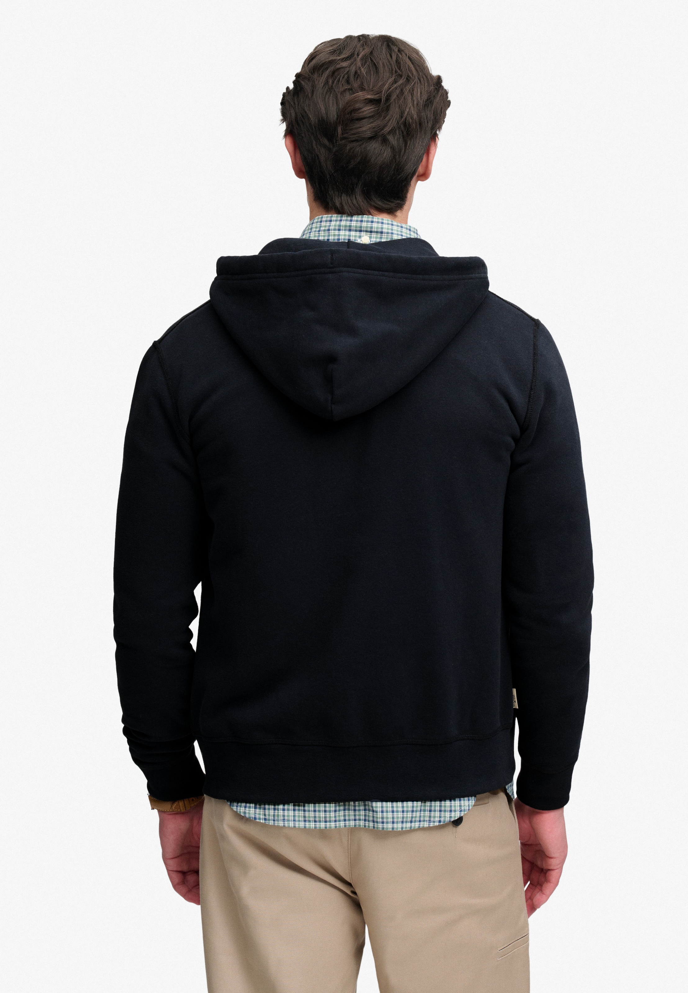 Superdry Kapuzensweatjacke »ESSENTIAL SDCO LOGO ZIPHOOD« Baumwollmischung, regular fit
