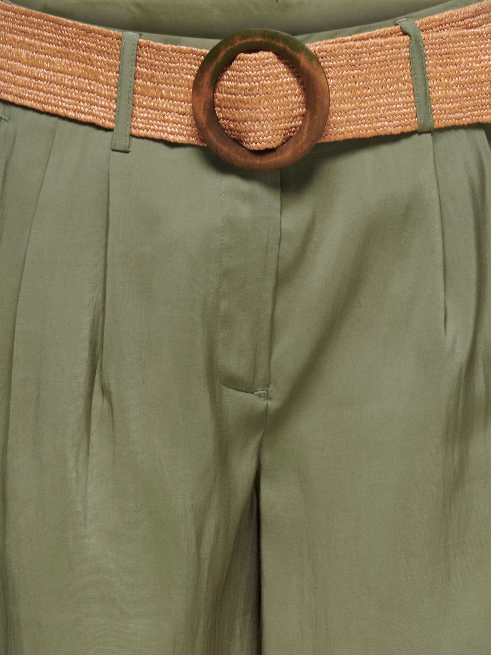 ONLY Shorts »ONLIBIZA HW BELT SHORTS PNT«  Materialmix, regular fit, High Waist