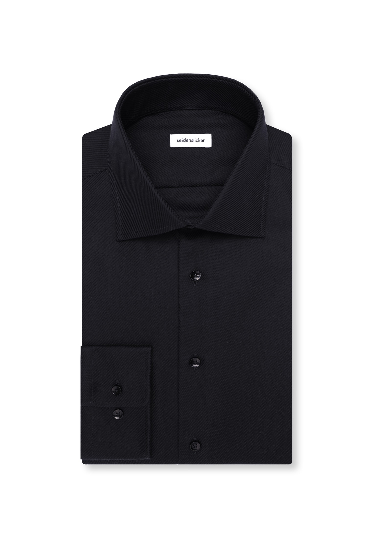 seidensticker Businesshemd »Schwarze Rose« Regular 1/1 Kentkragen Uni