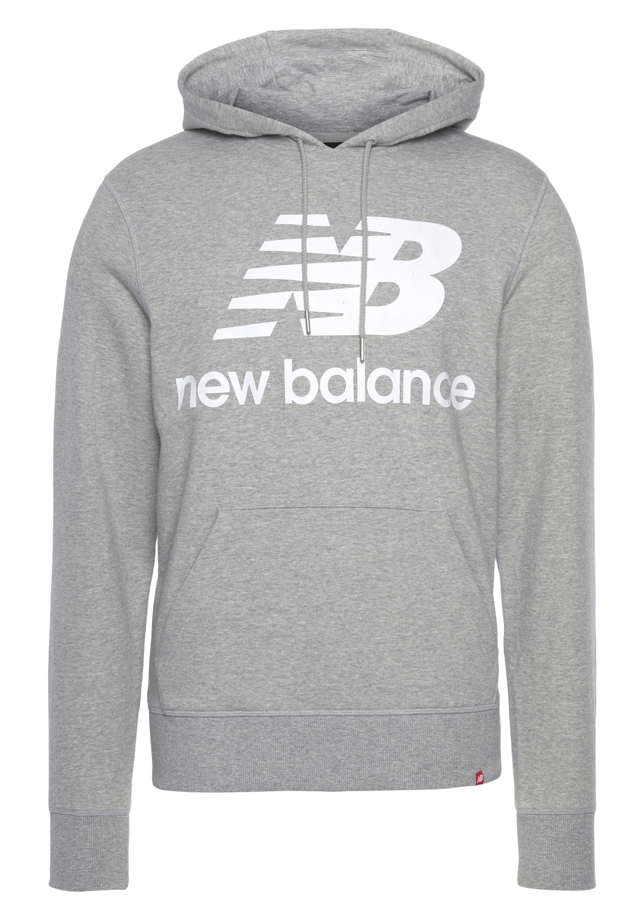 New Balance Kapuzensweatshirt HOODIE« ESSENTIALS FLEECE LOGO STACKED bei »NB ♕