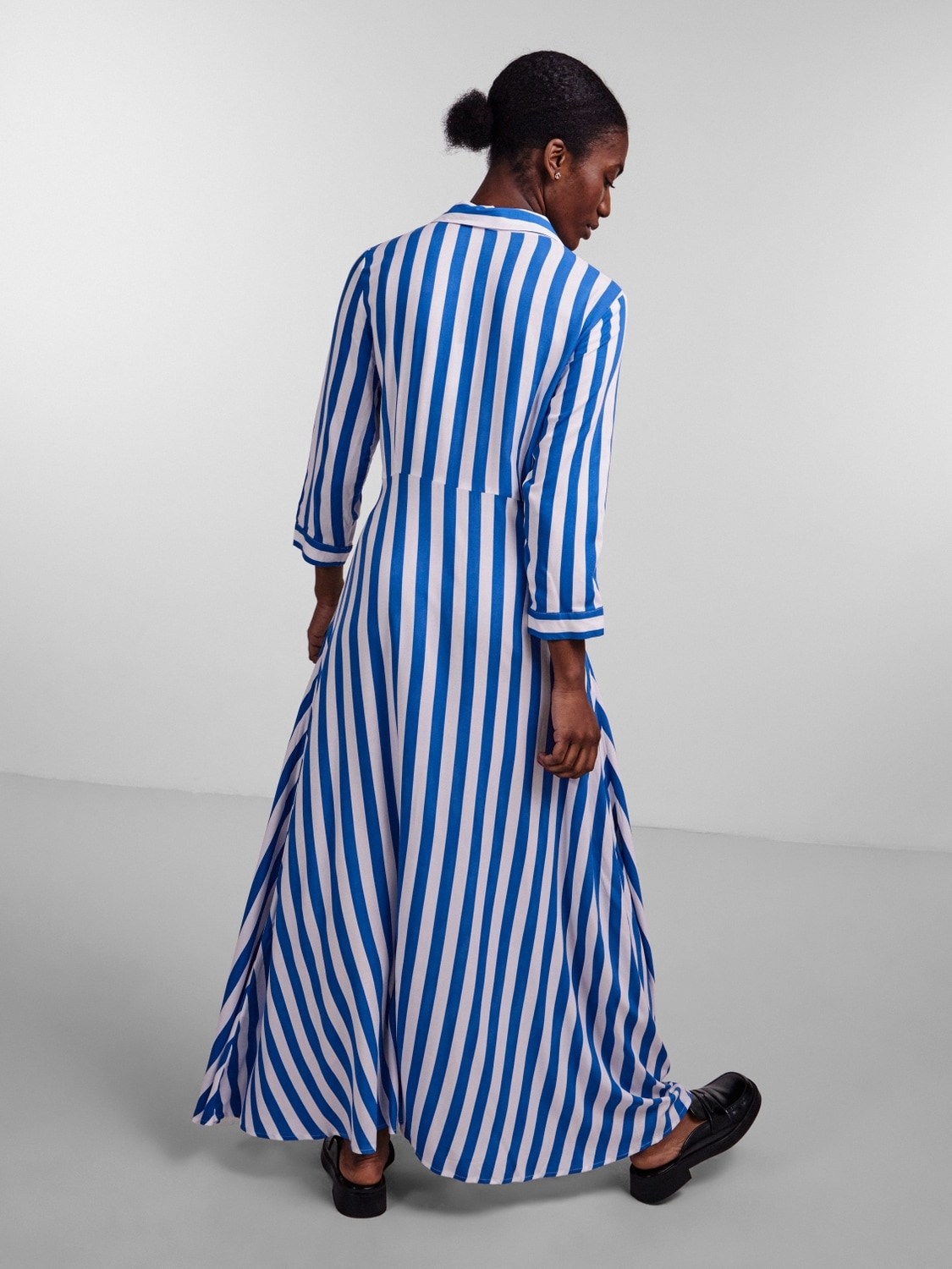 Y.A.S Hemdblusenkleid »YASSAVANNA LONG SHIRT DRESS«, Sommerkleid, mit 3/4 Ärmel