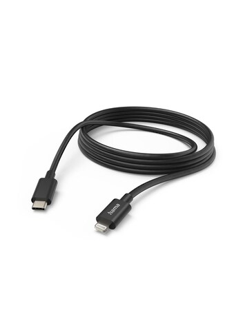 Hama USB-Kabel »Lade-/Datenkabel, USB-C - Lightning, 3 m, Schwarz USB-Kabel«,... kaufen