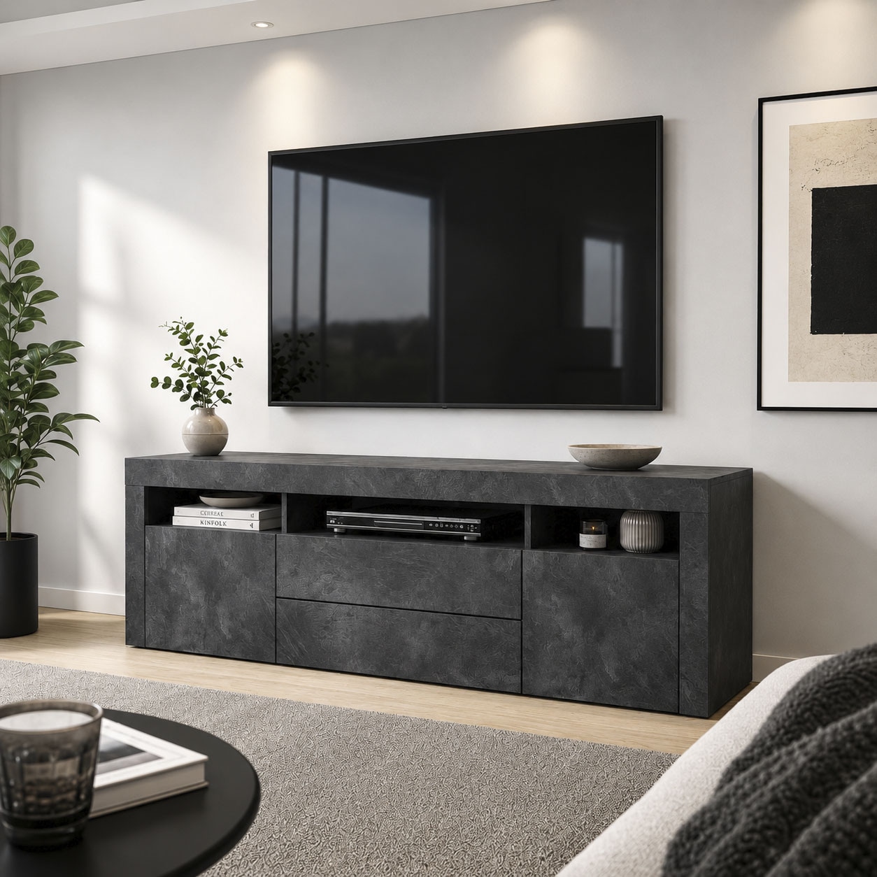 borchardt Möbel Lowboard »Santa Fé, TV-Schrank 166 cm breit« Breite 166 cm