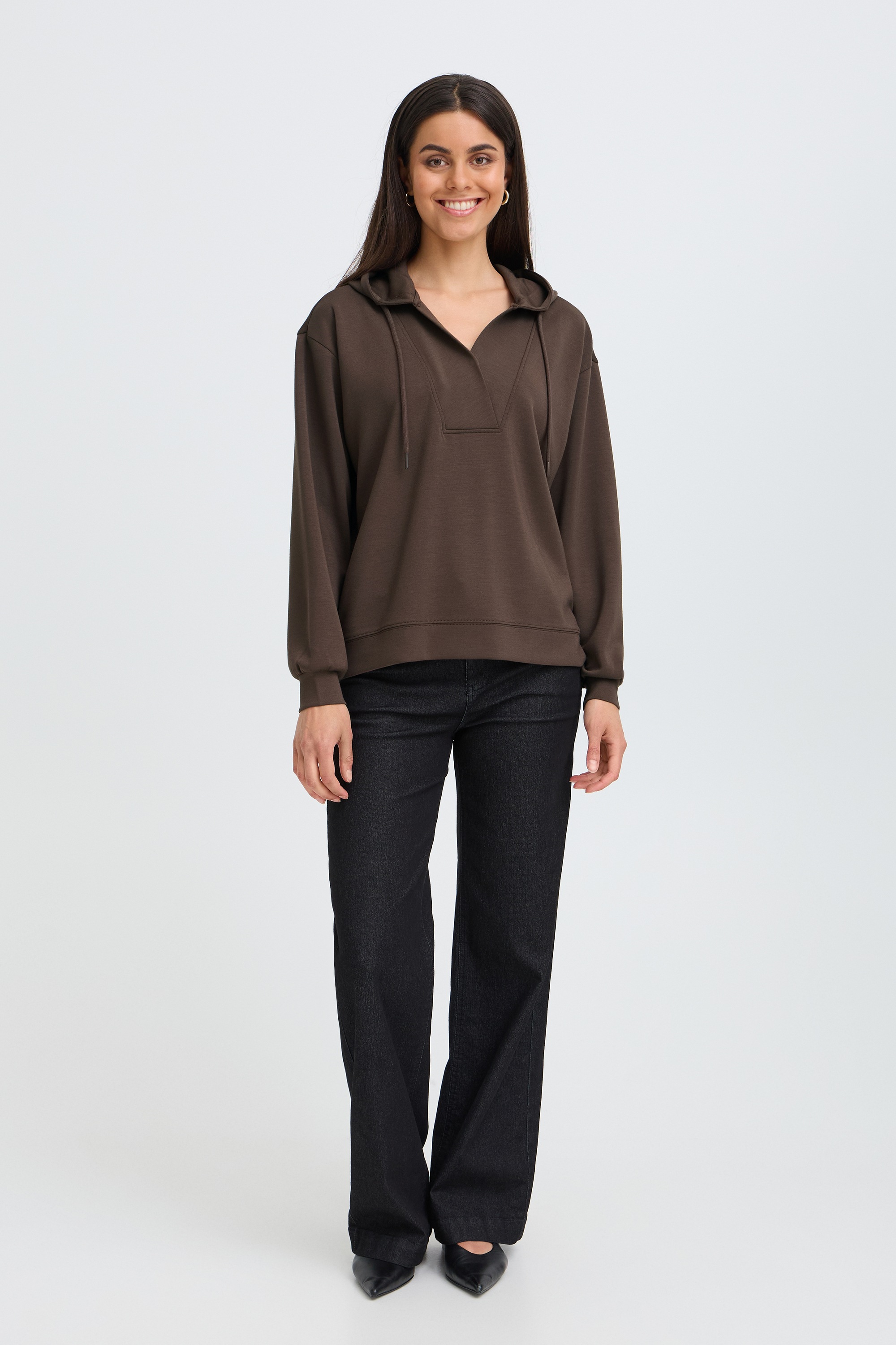 fransa Strickpullover »Damen Sweatshirt FRAURORA«