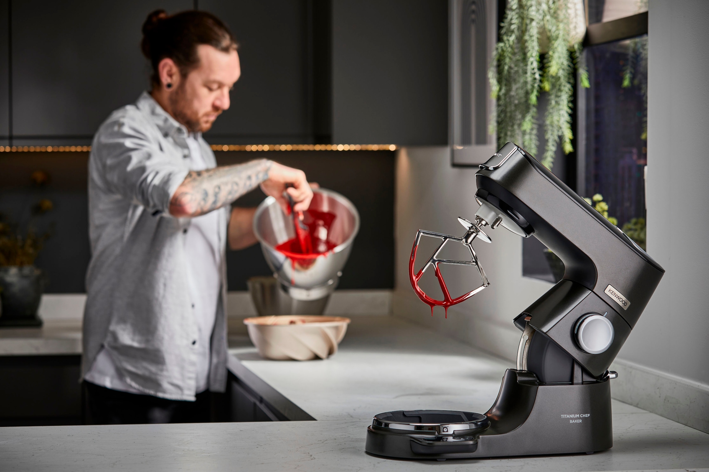 Kenwood Küchenmaschine »Titanium Chef Baker KVC85.004BK«