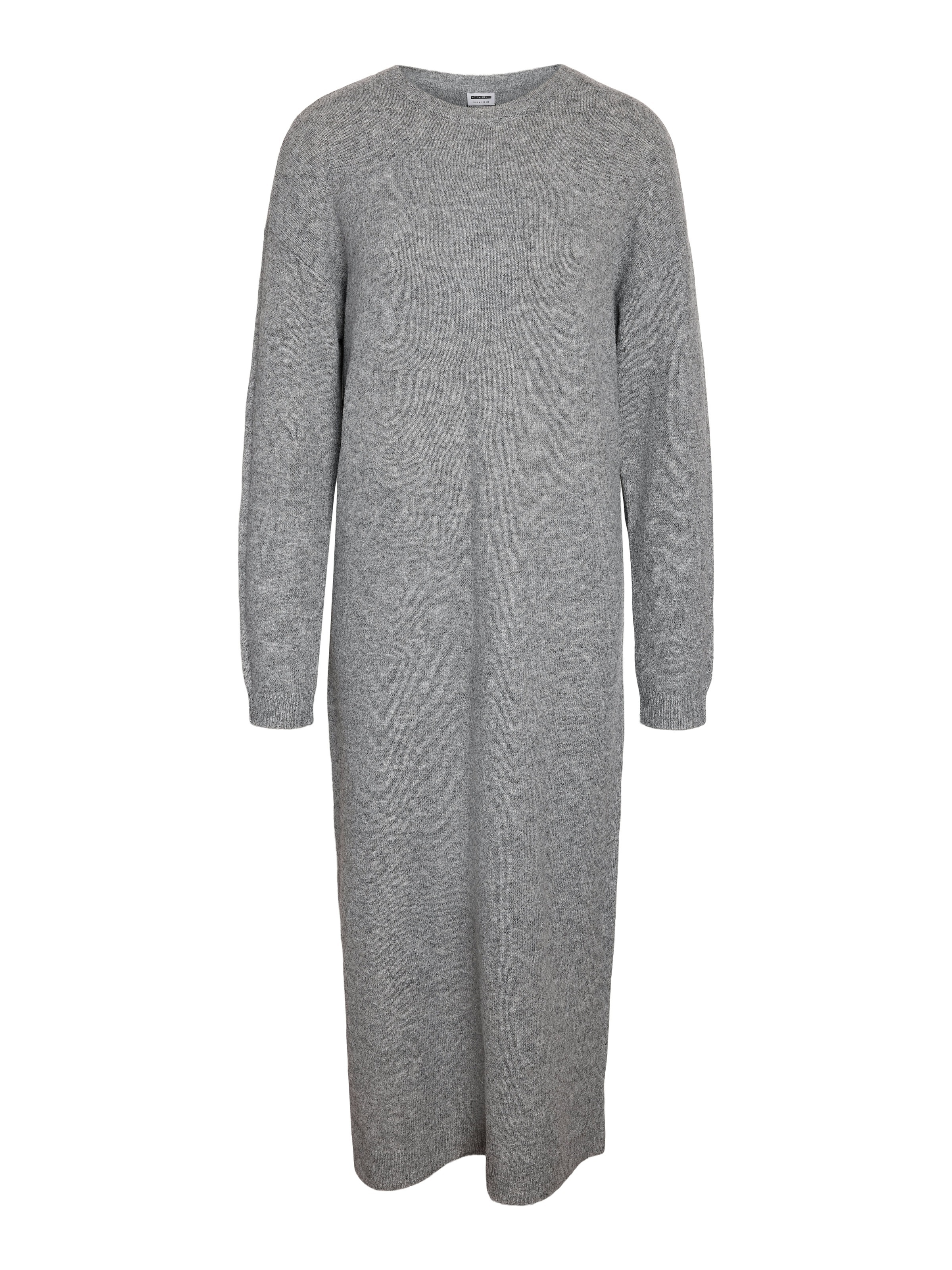 Noisy may Strickkleid »NMLIZETTE L/S MIDI KNIT DRESS NOOS« Materialmix, regular fit, mit Wolle