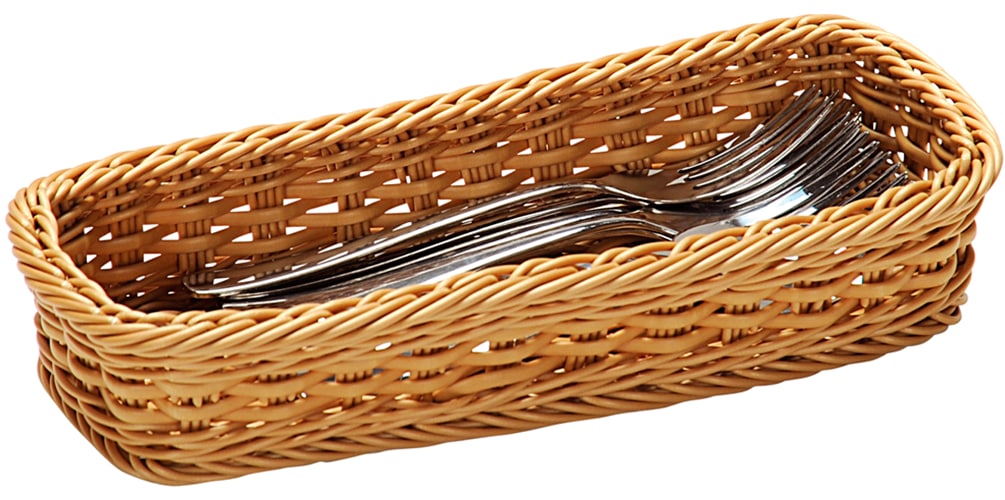 KESPER® Besteckkorb »Geflecht, 5er Set« aus Vollkunststoff, PE