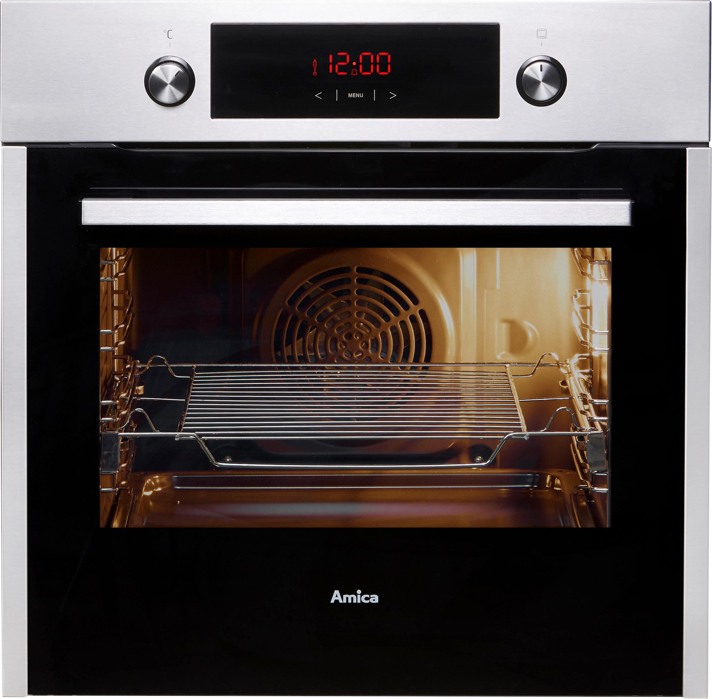 Amica Einbaubackofen »EB 944 XXL Jahren E«, Garantie Steam EB Clean 1-fach-Teleskopauszug, mit mit 944 E, 100 100 3