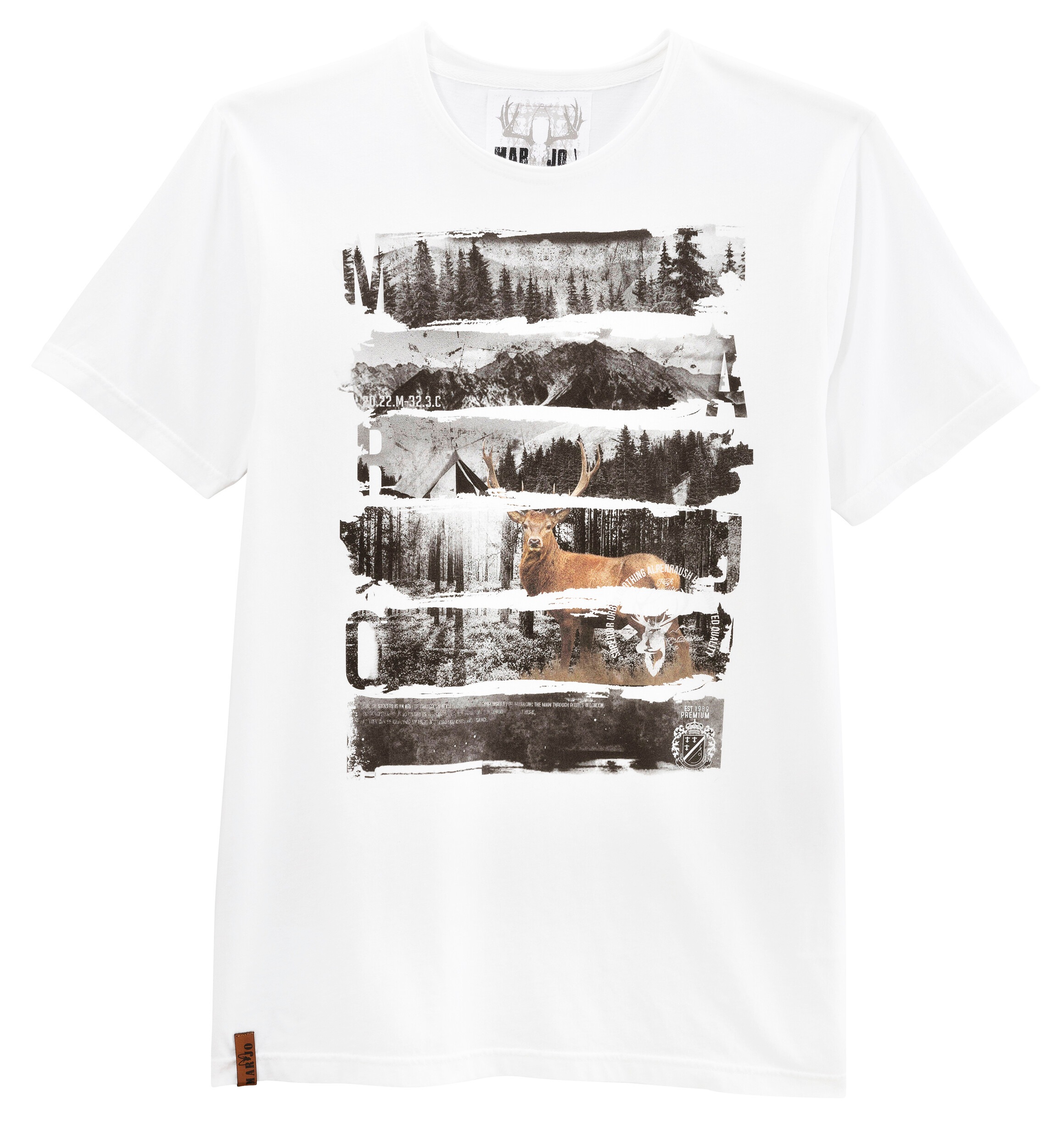 MarJo Trachtenshirt Herren im Print