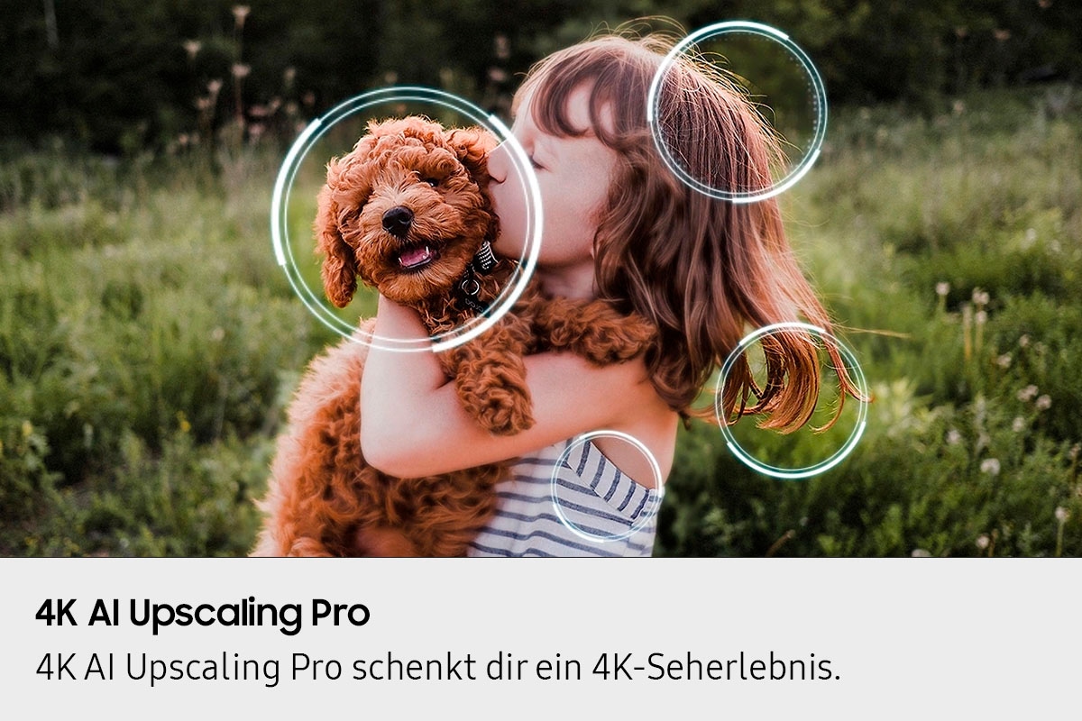 Samsung OLED-Fernseher »GQ55S90FAE«, 4K Ultra HD, Smart-TV, HDR+ & Glare Free, Dolby Atmos & AI Sound, Gaming Hub, bis zu 144Hz