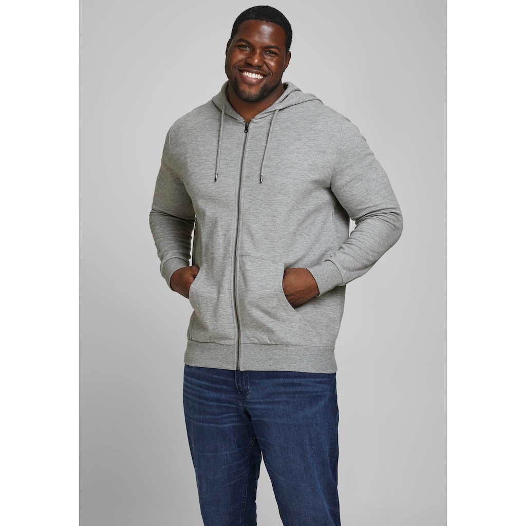 Jack & Jones PlusSize Kapuzensweatjacke »BASIC SWEAT ZIP HOOD«