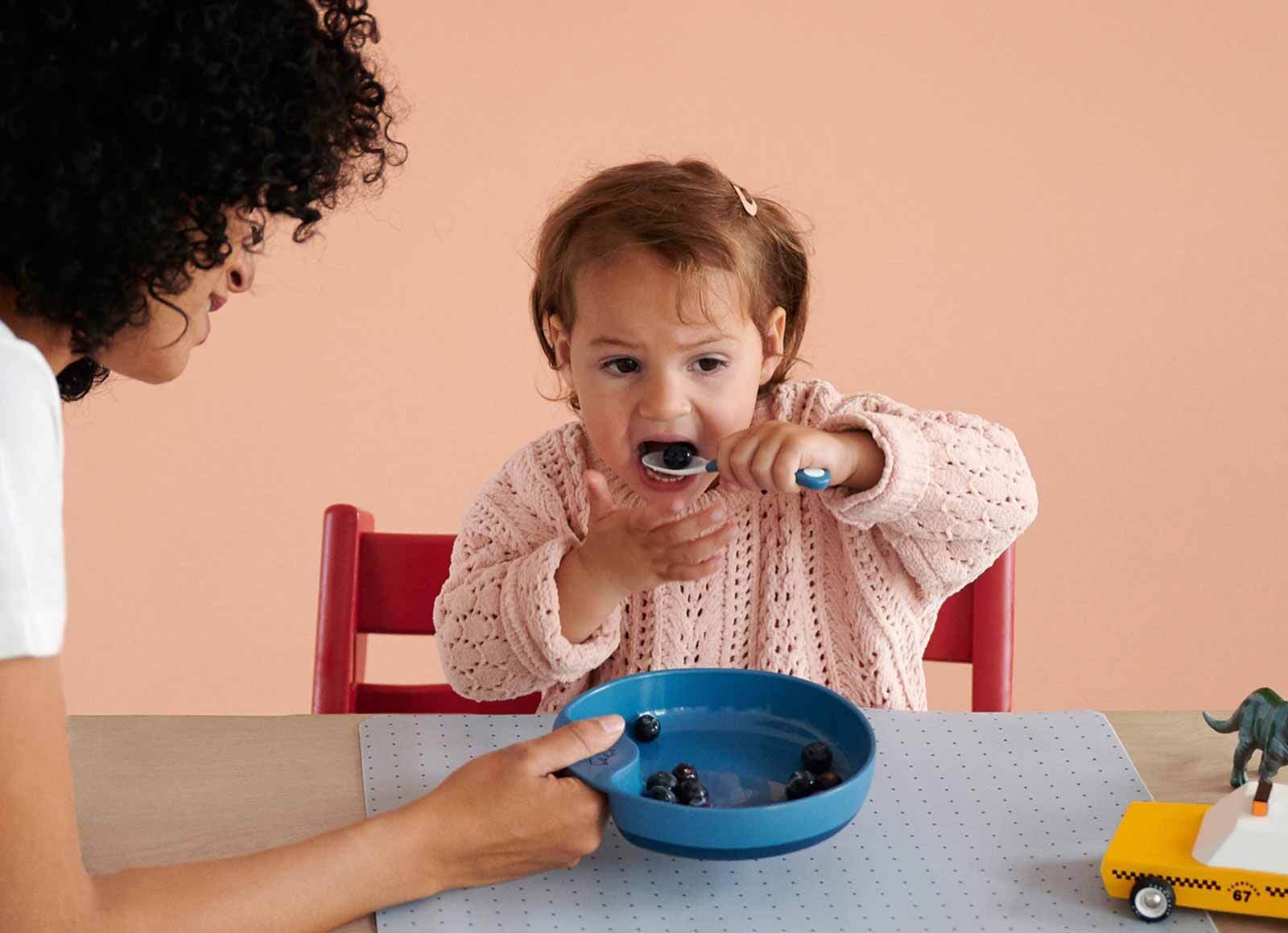 Mepal Kinderbesteck »Lernlöffel Mio 2er Set« Spülmaschinengeeignet