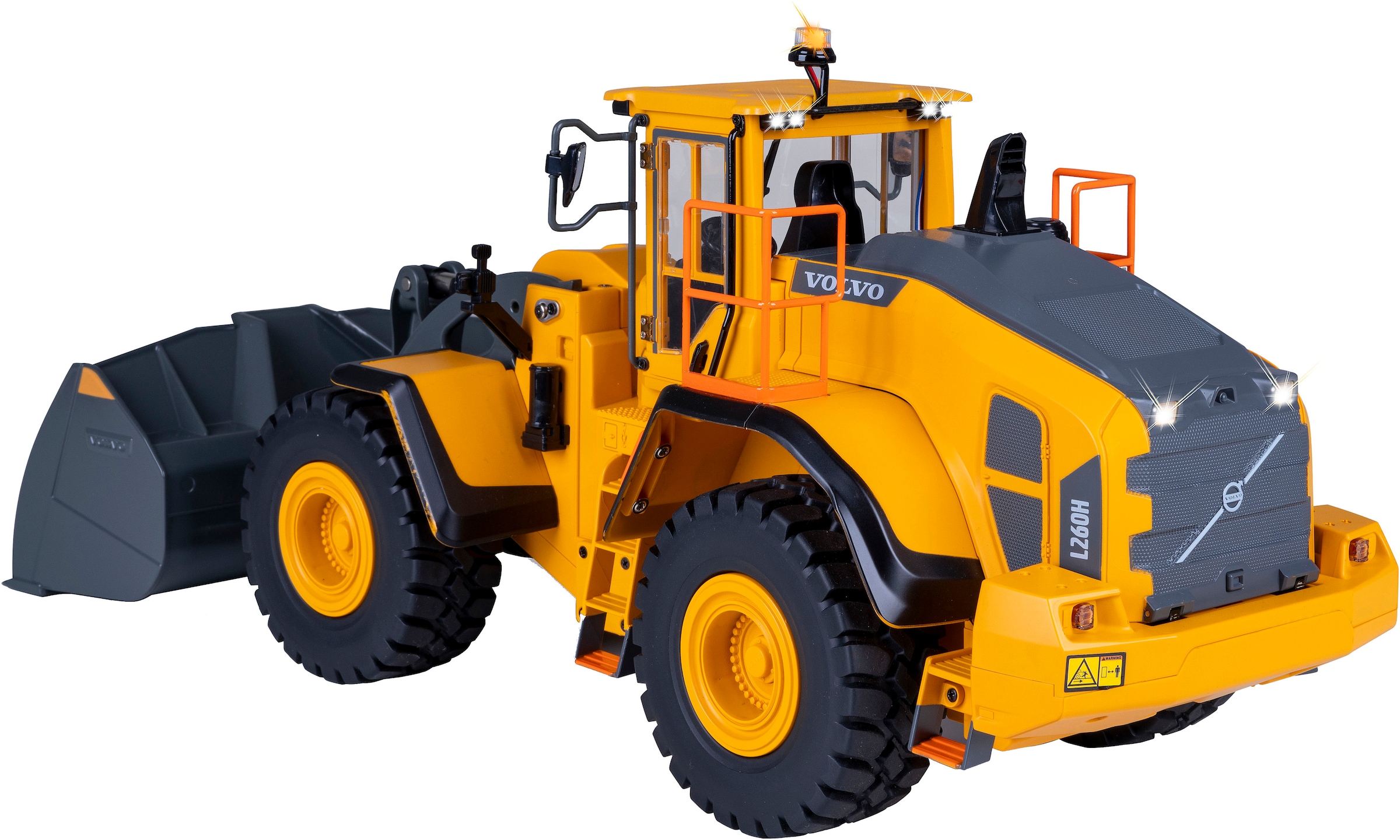 Jamara RC-Bagger »Radlader Volvo L260H Metal  2,4GHz« LED-Licht; Maßstab 1:14