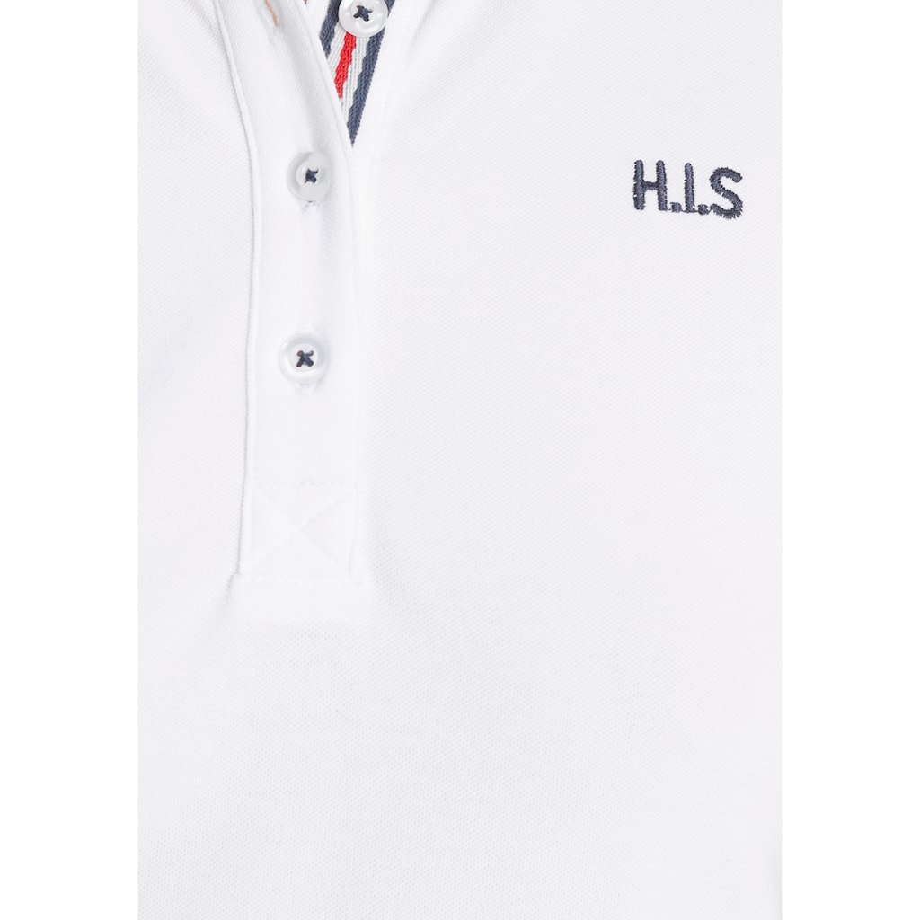 H.I.S Poloshirt, (2er-Pack), aus weicher Pique-Qualität