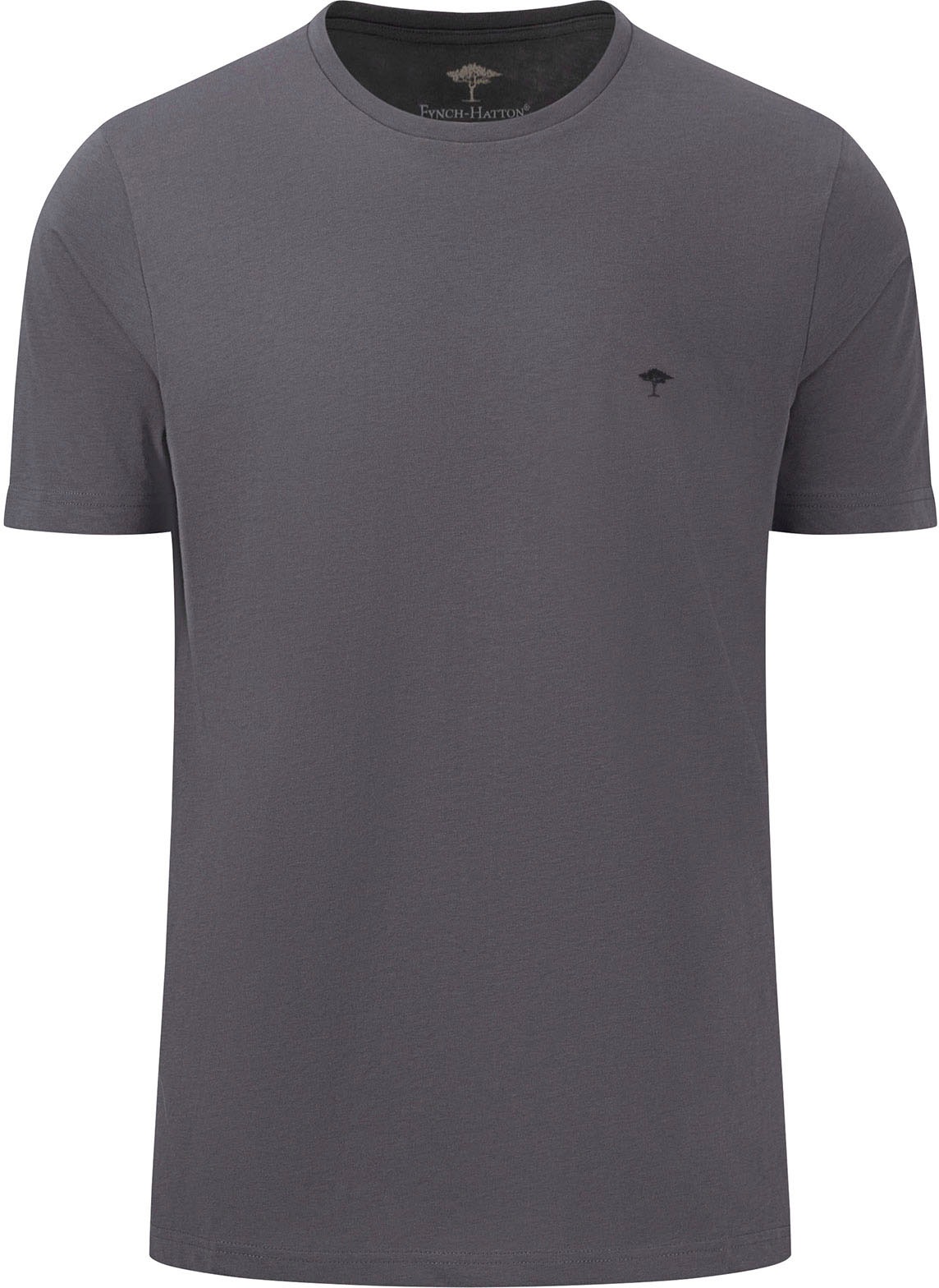 FYNCH-HATTON »FYNCH-HATTON Basic T-Shirt« normale Passform, Rundhalsausschnitt, aus Baumwolle