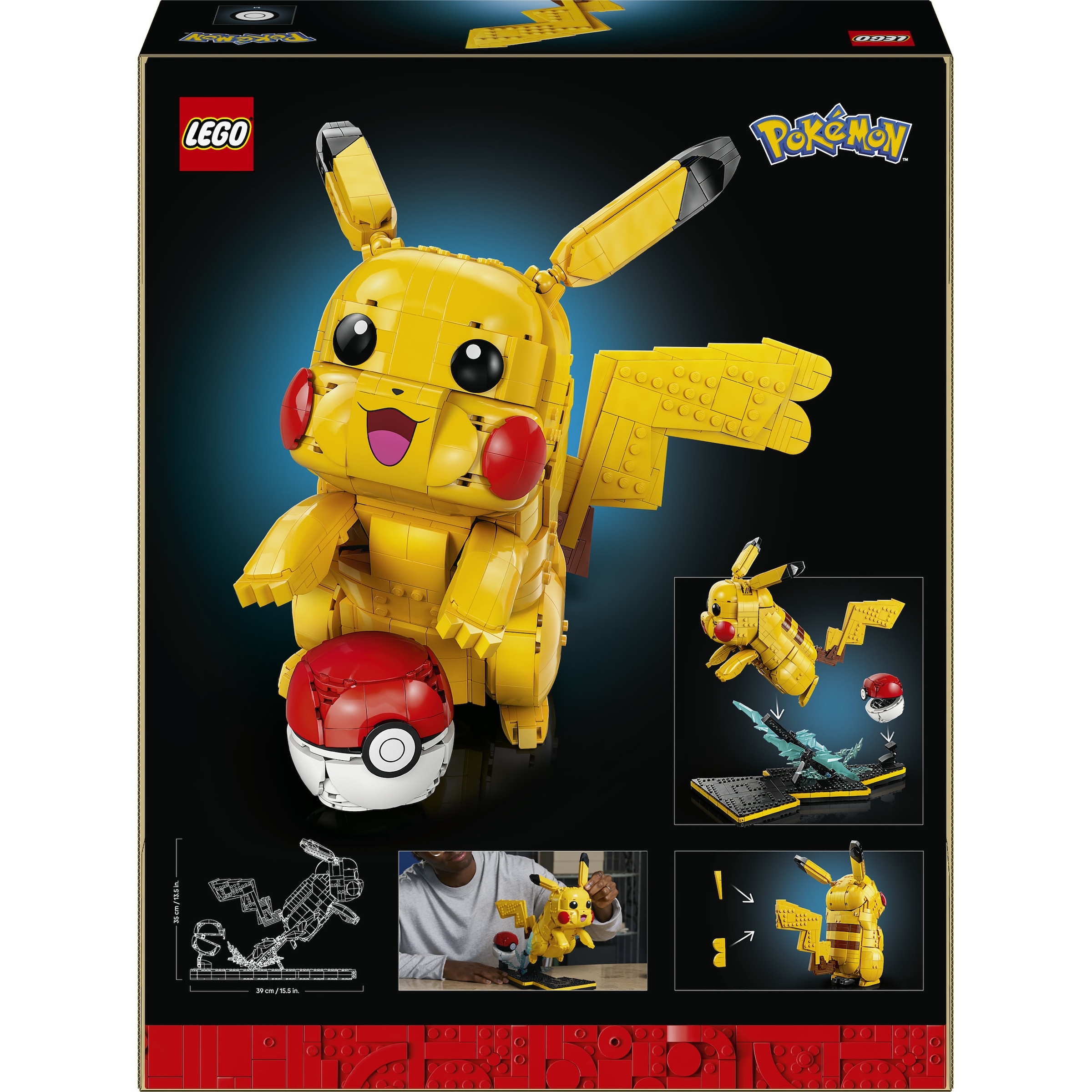 LEGO® Konstruktionsspielsteine »Pikachu und Pokéball (72152), LEGO Pokémon«