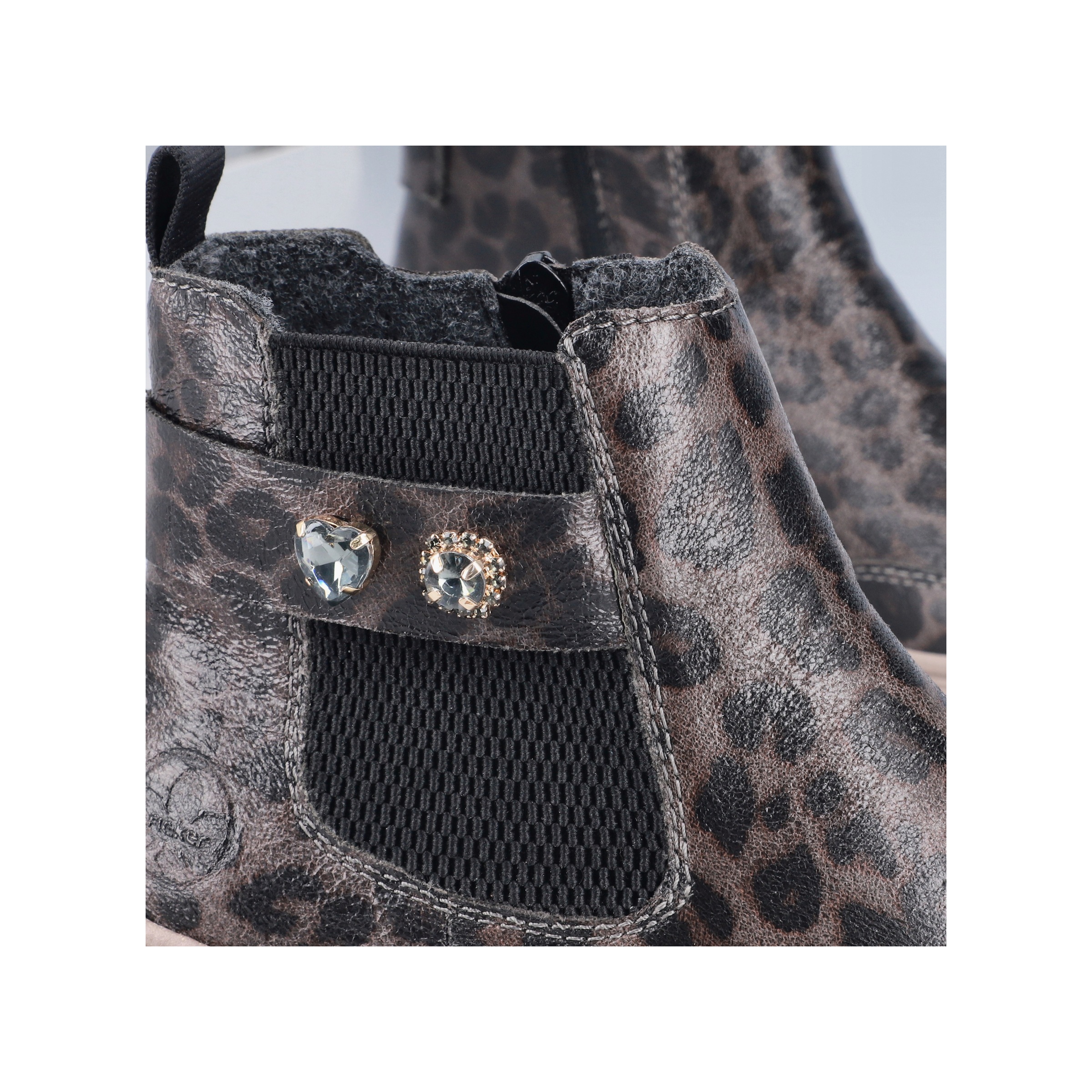 Rieker Chelseaboots  Plateaustiefelette, Casual-Boots mit seitlichem Stretcheinsatz