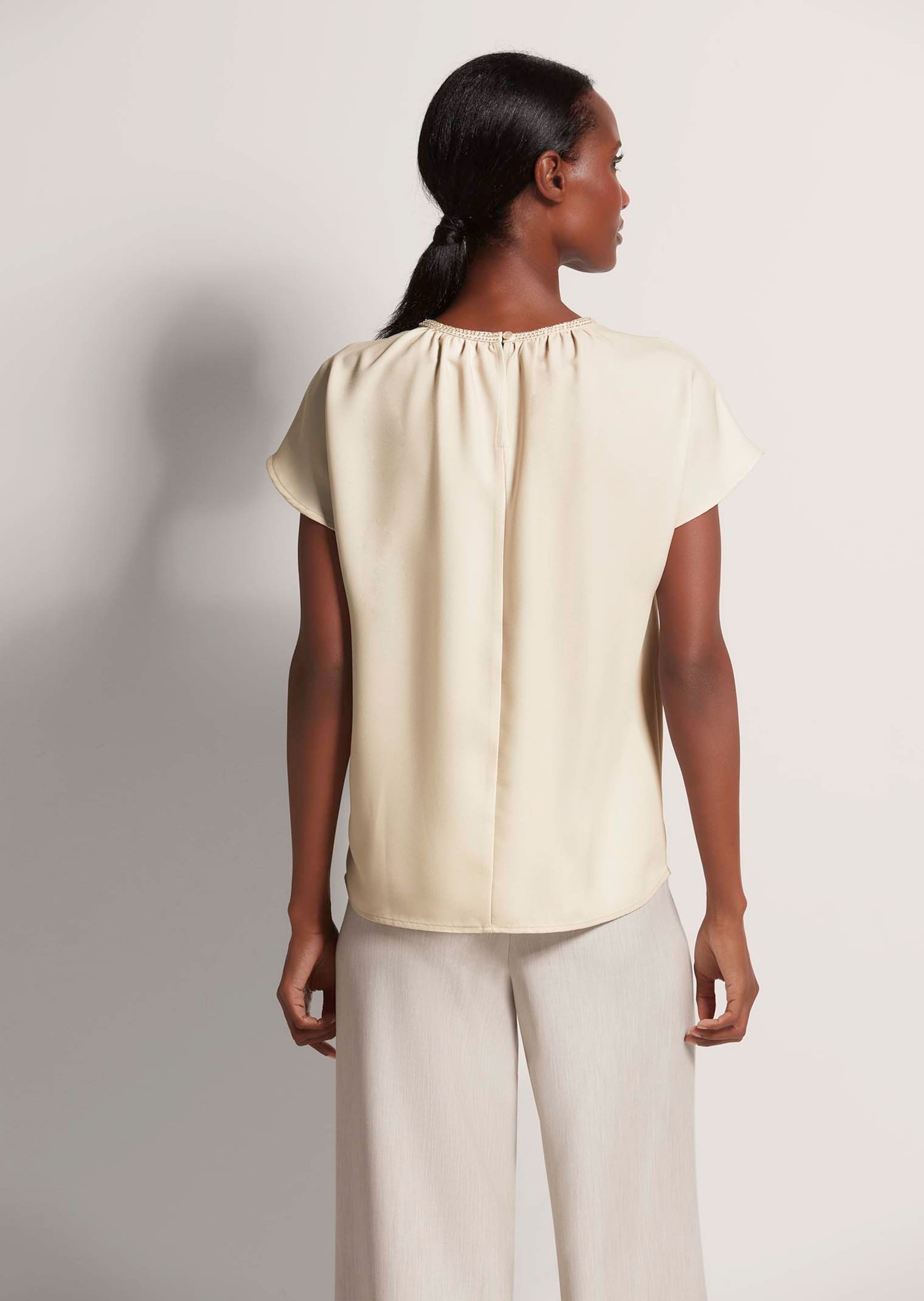 MADELEINE Shirtbluse »Blusenshirt Blusenshirt mit Glanz-Akzent«