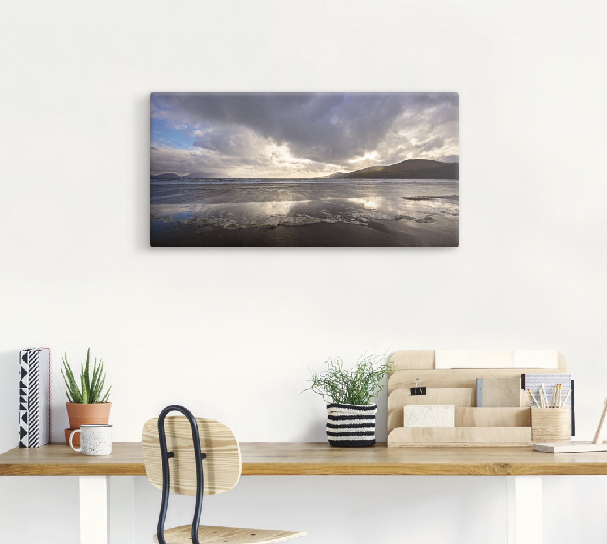 Artland Leinwandbild »Strandliebe II« Strand 1 Stk. tlg. als Leinwandbild in verschied. Größen