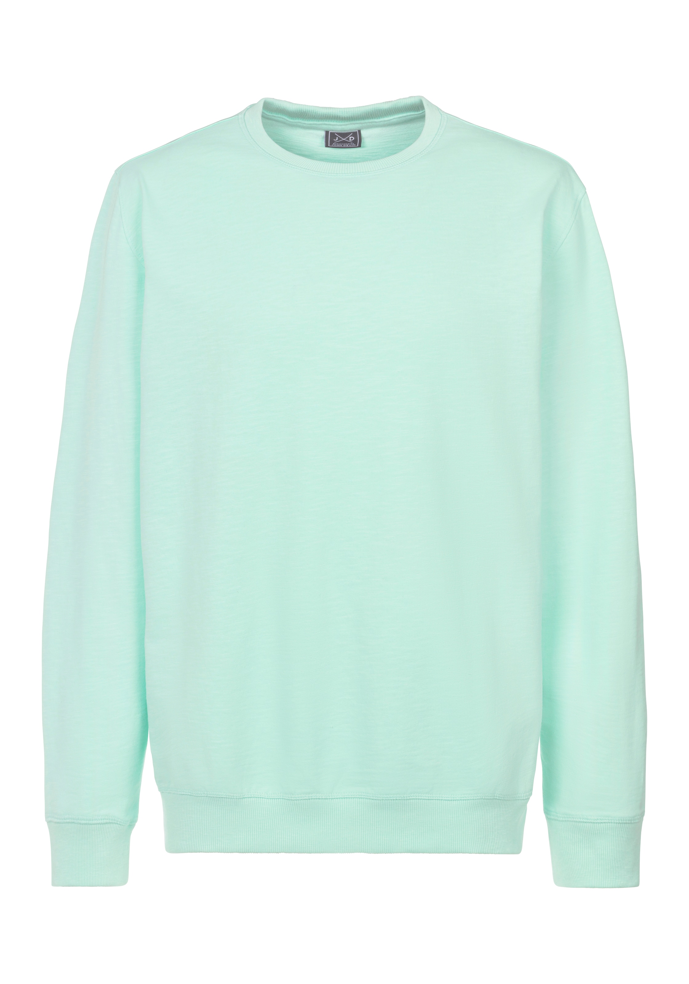 John Devin Langarmshirt in Struktur-Qualität und in modischen Farben