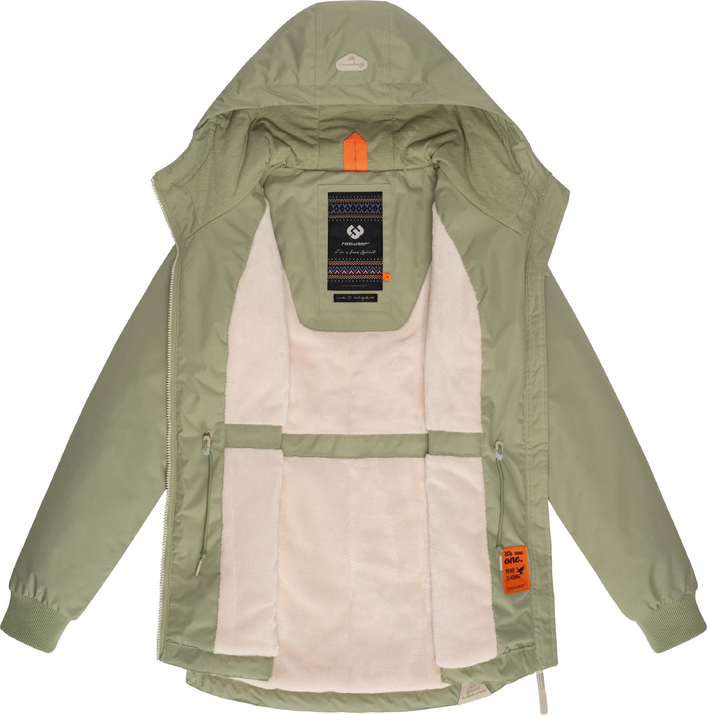 Ragwear Winterjacke »Winterjacke Dowey Warm«, mit Kapuze, Wasserdichte weiche Damen Jacke für den Winter