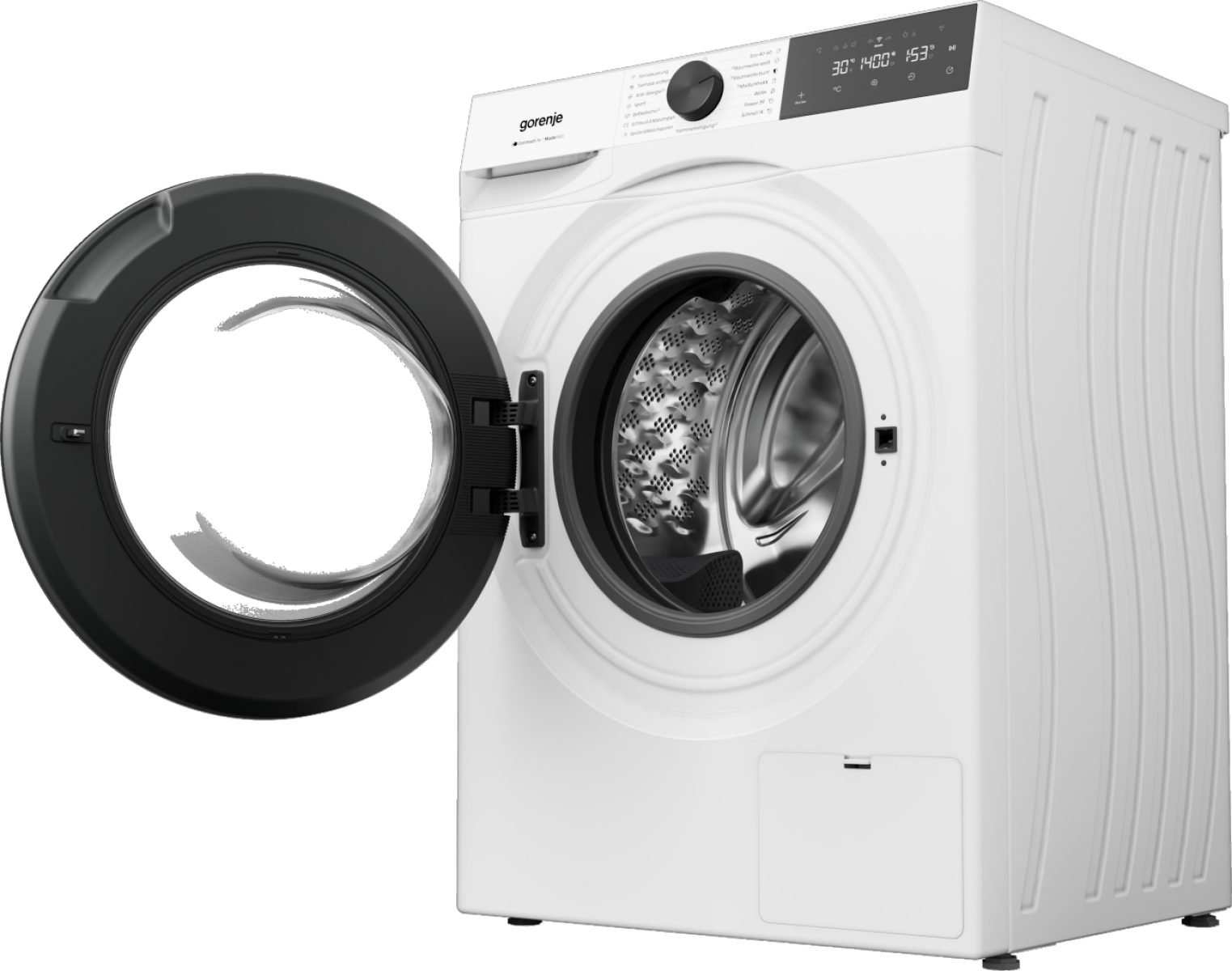 GORENJE Waschmaschine G400 »W5G494A1P1« 9 kg 1400 U/min selbstreinigende Waschmittelschublade, FastWash