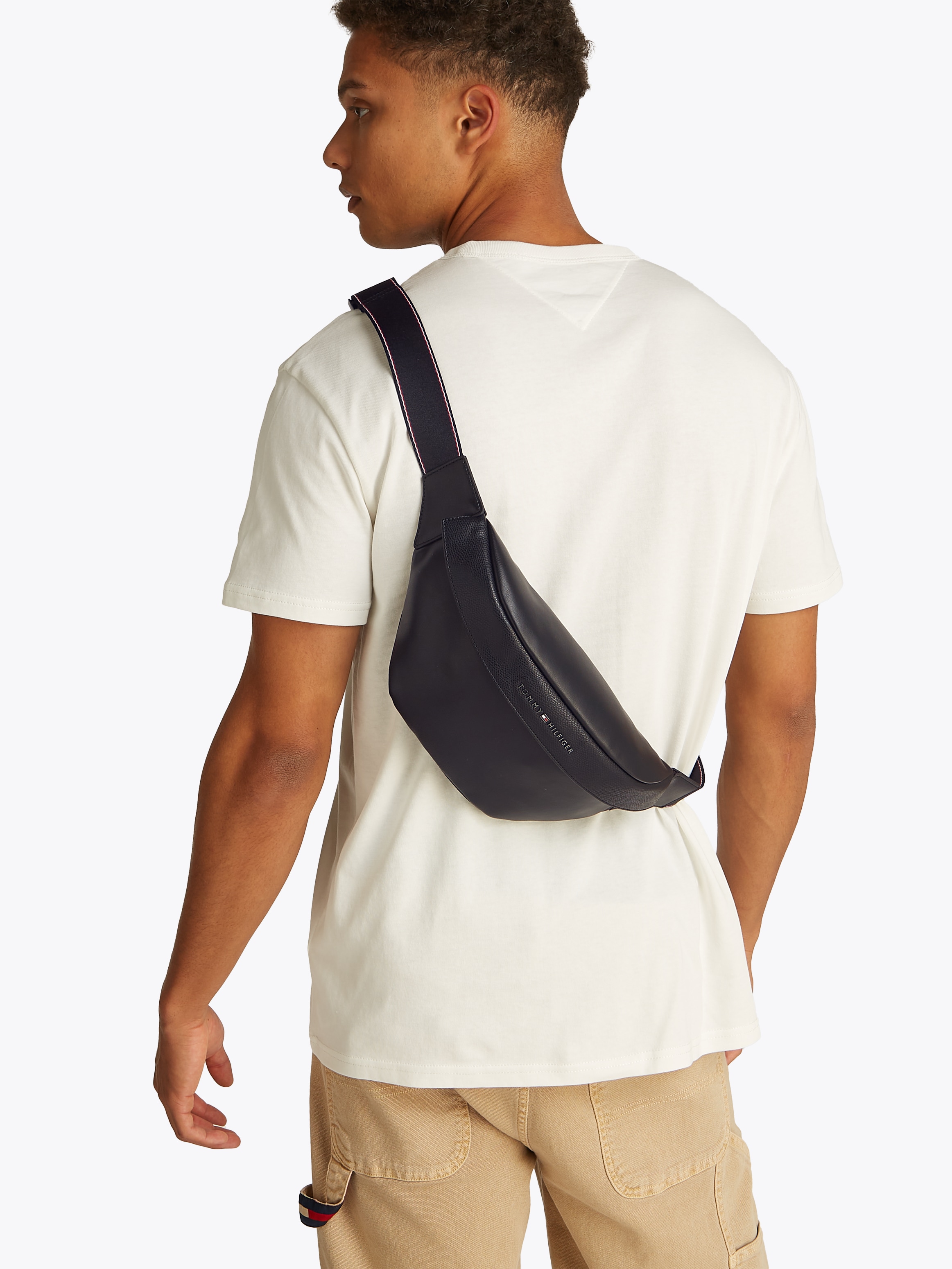Tommy Hilfiger Bauchtasche »TH CORP BUMBAG«, Men Gürteltasche, Mini-Bag mit dezentem Logoschriftzug