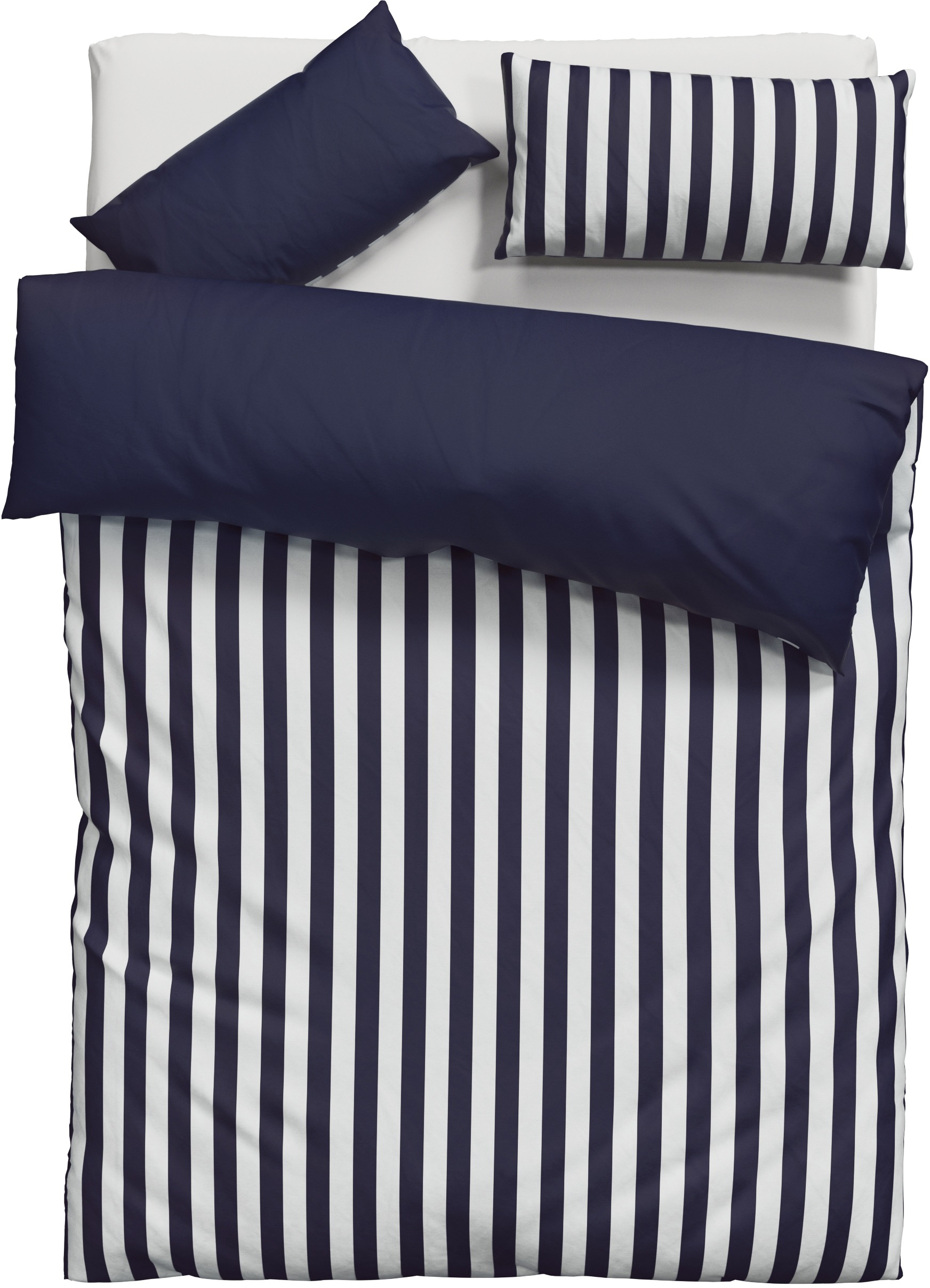 andas Wendebettwäsche »Greta« 2 tlg. Bettwäsche mit Streifen in verschiedenen Qualitäten, ab 135x200 cm
