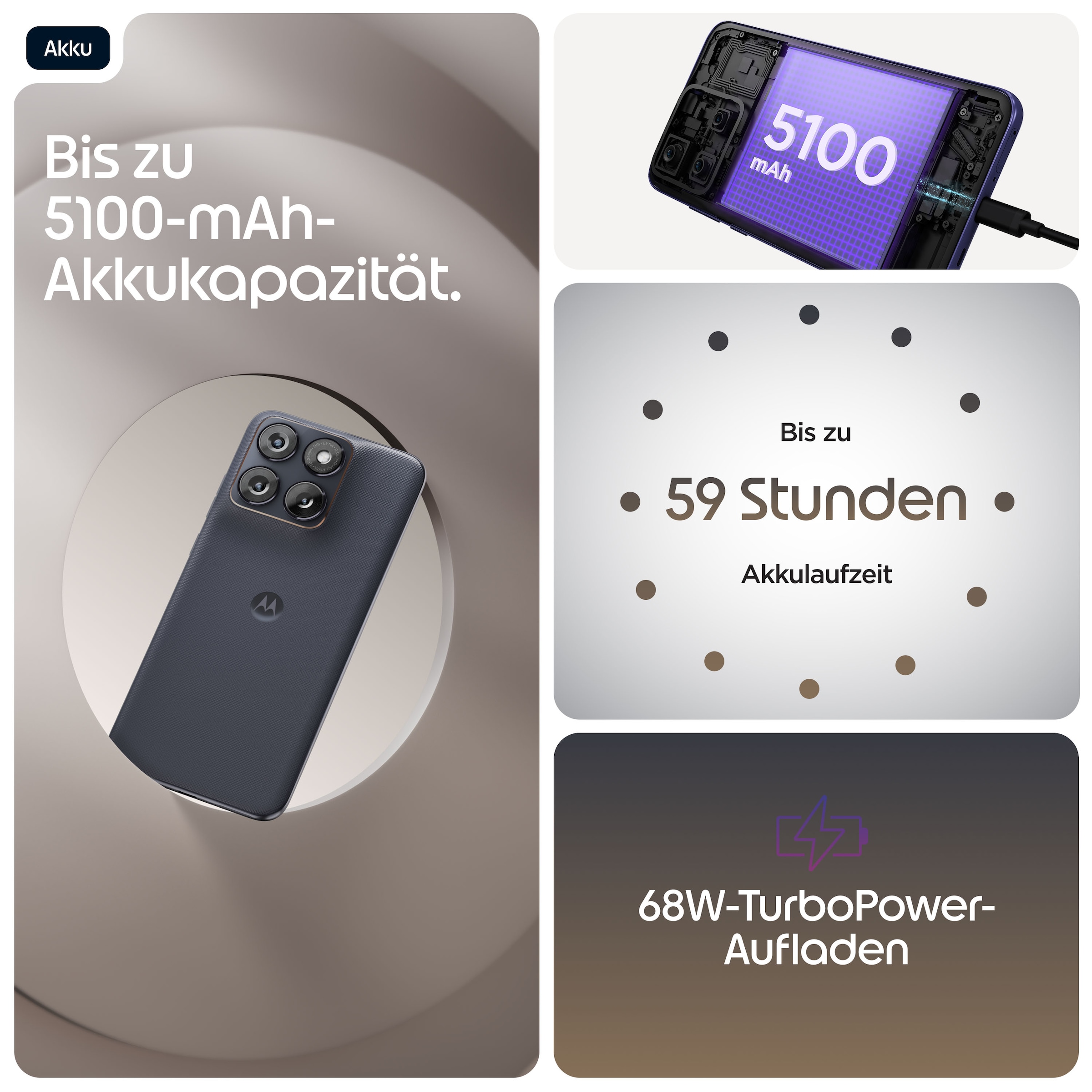 Motorola Smartphone »edge 70 fusion« PANTONE®  Silhouette