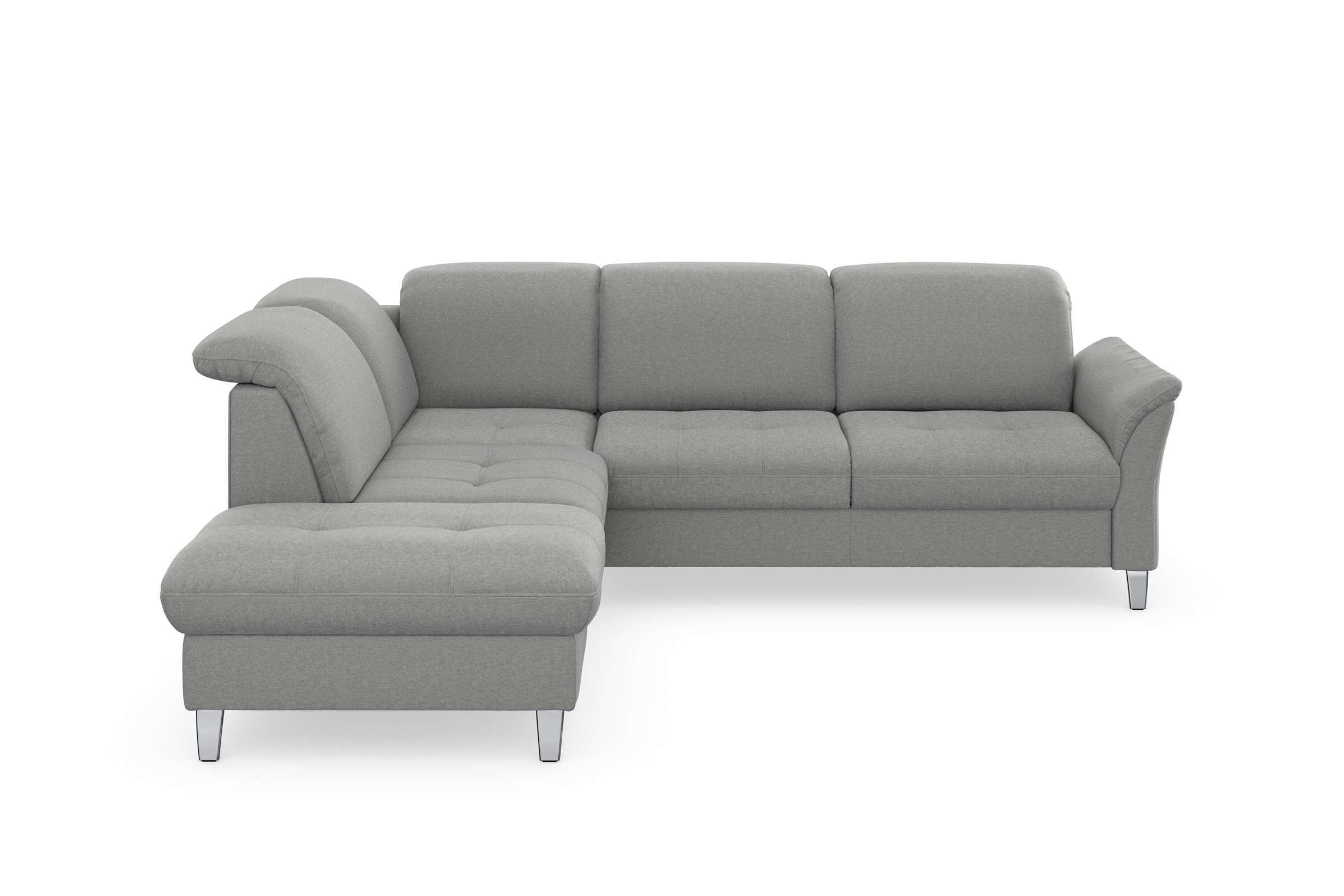 sit&more Ecksofa »Maggiore L-Form«, wahlweise mit Kopfteilverstellung, Bettfunktion und Stauraum