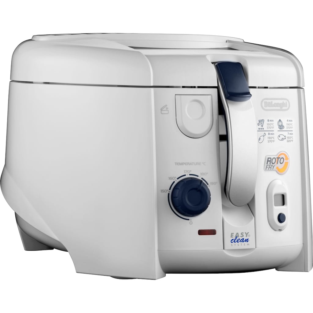 De'Longhi Rotofritteuse »F 28313.W«, 1800 W, Fassungsvermögen 1,1 l, Fassungsvermögen 1 kg