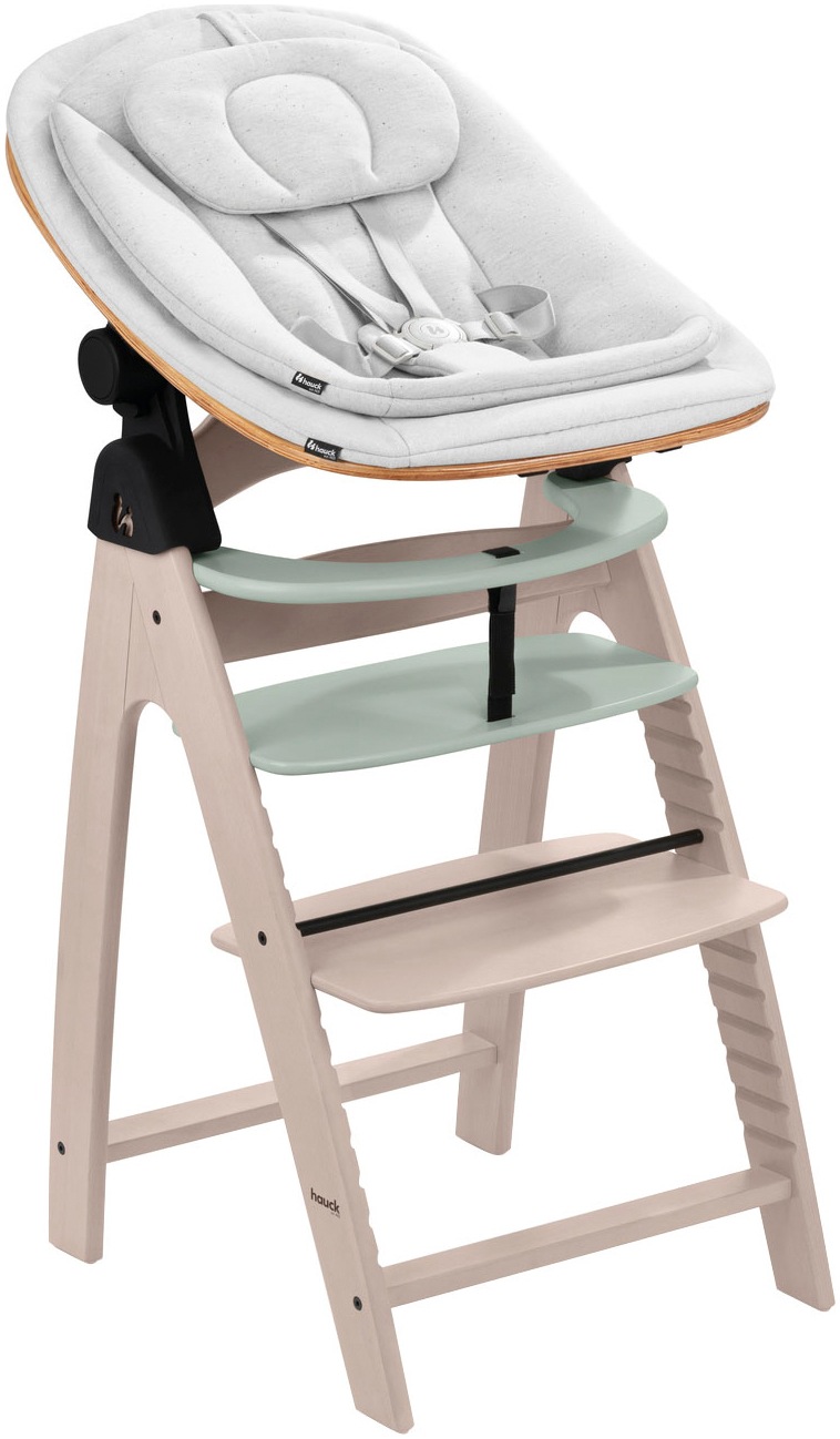 Hauck Hochstuhl »Arketa, Beech Whitewashed Mint«, mitwachsend; FSC® - schützt Wald - weltweit