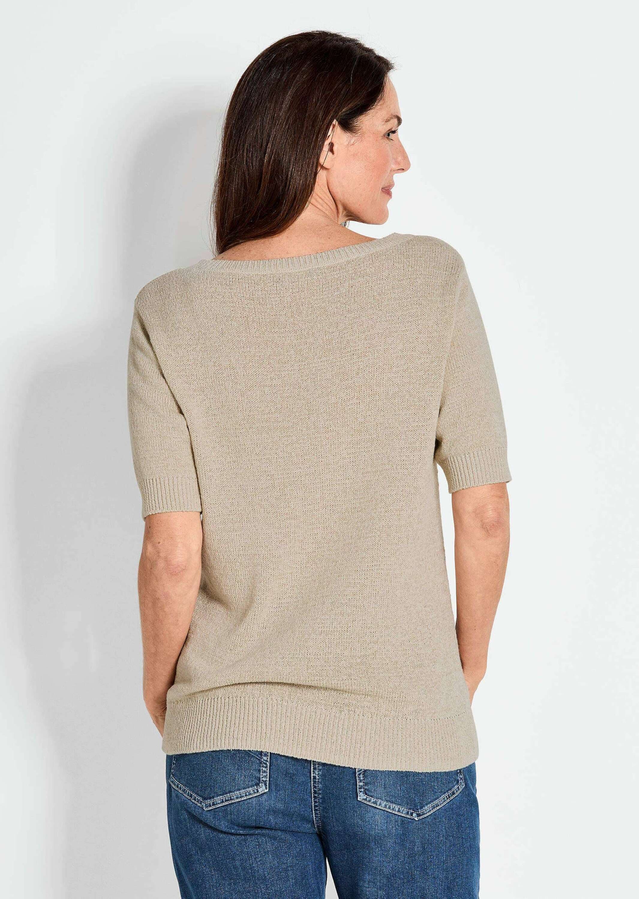 GOLDNER Rundhalspullover »Pullover«
