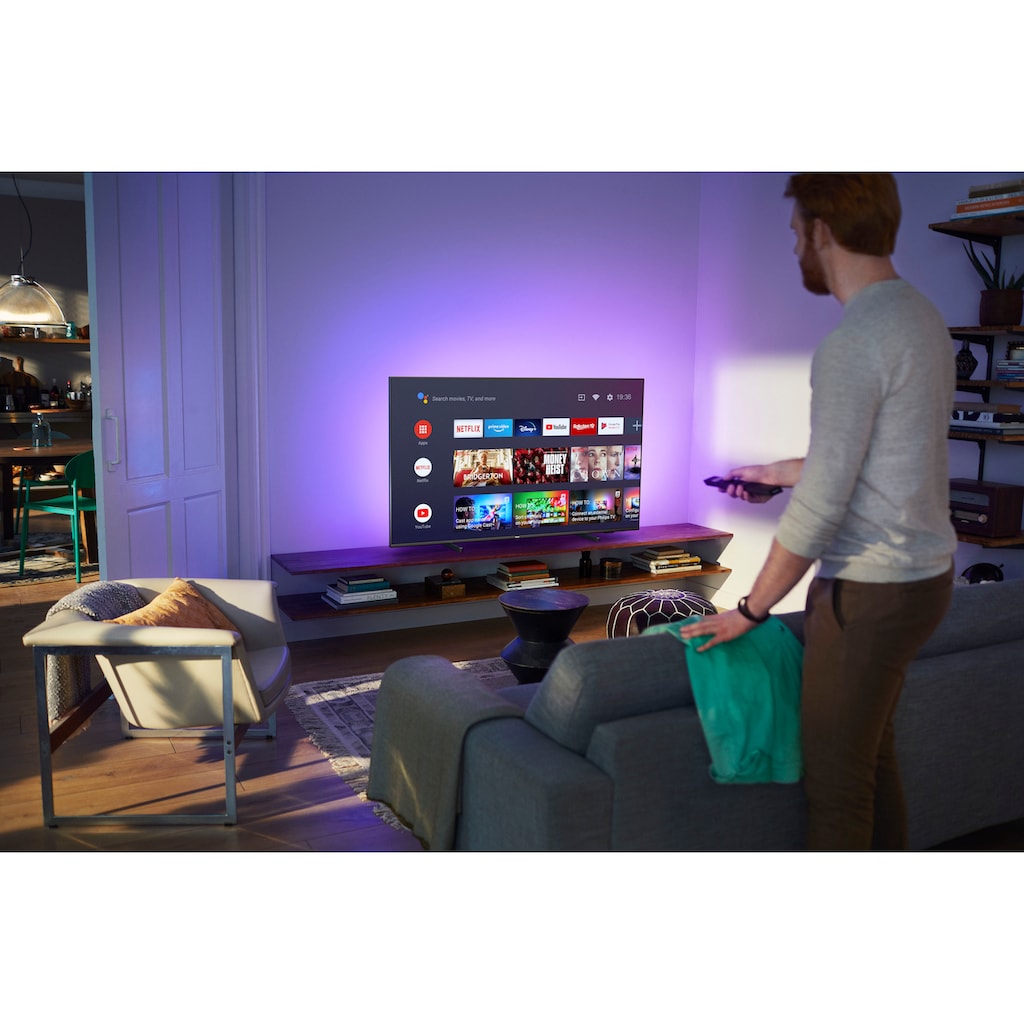 Philips LED-Fernseher »55PUS7906/12«, 139 cm/55 Zoll, 4K Ultra HD, Android TV-Smart-TV