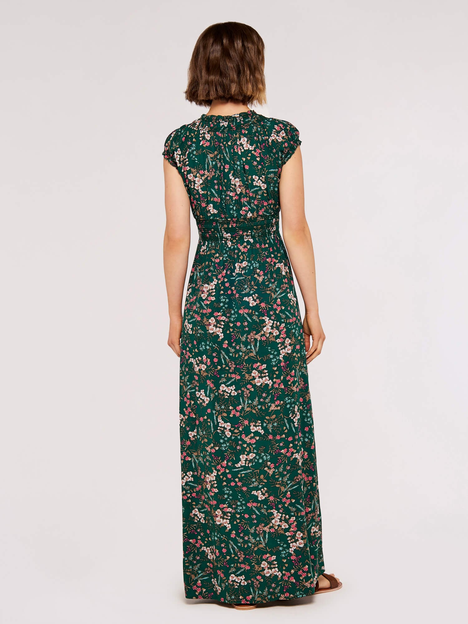 Apricot Maxikleid »Maxikleid« mit Blumenmuster
