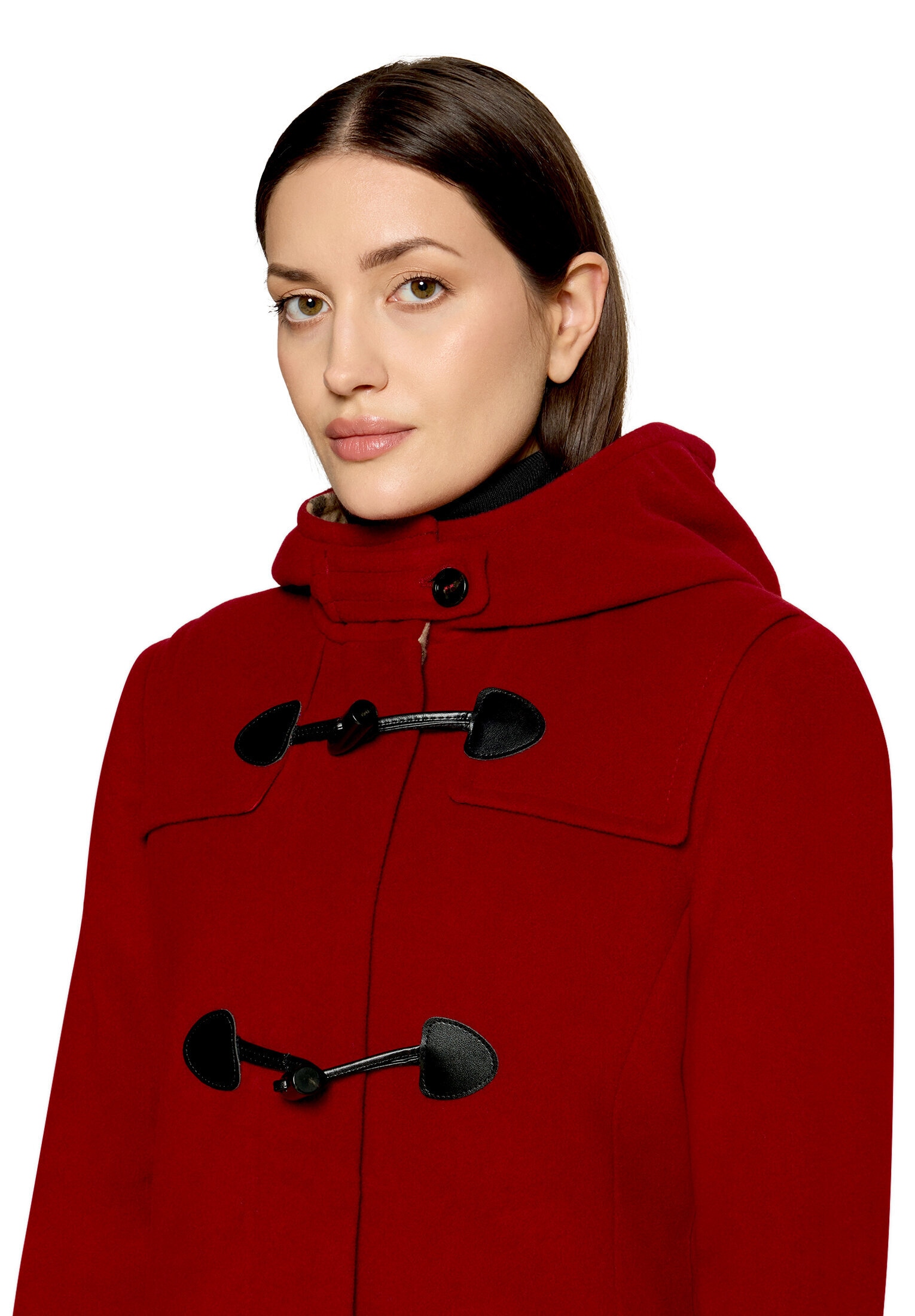 Gil Bret Wolljacke »Dufflecoat mit Kapuze«