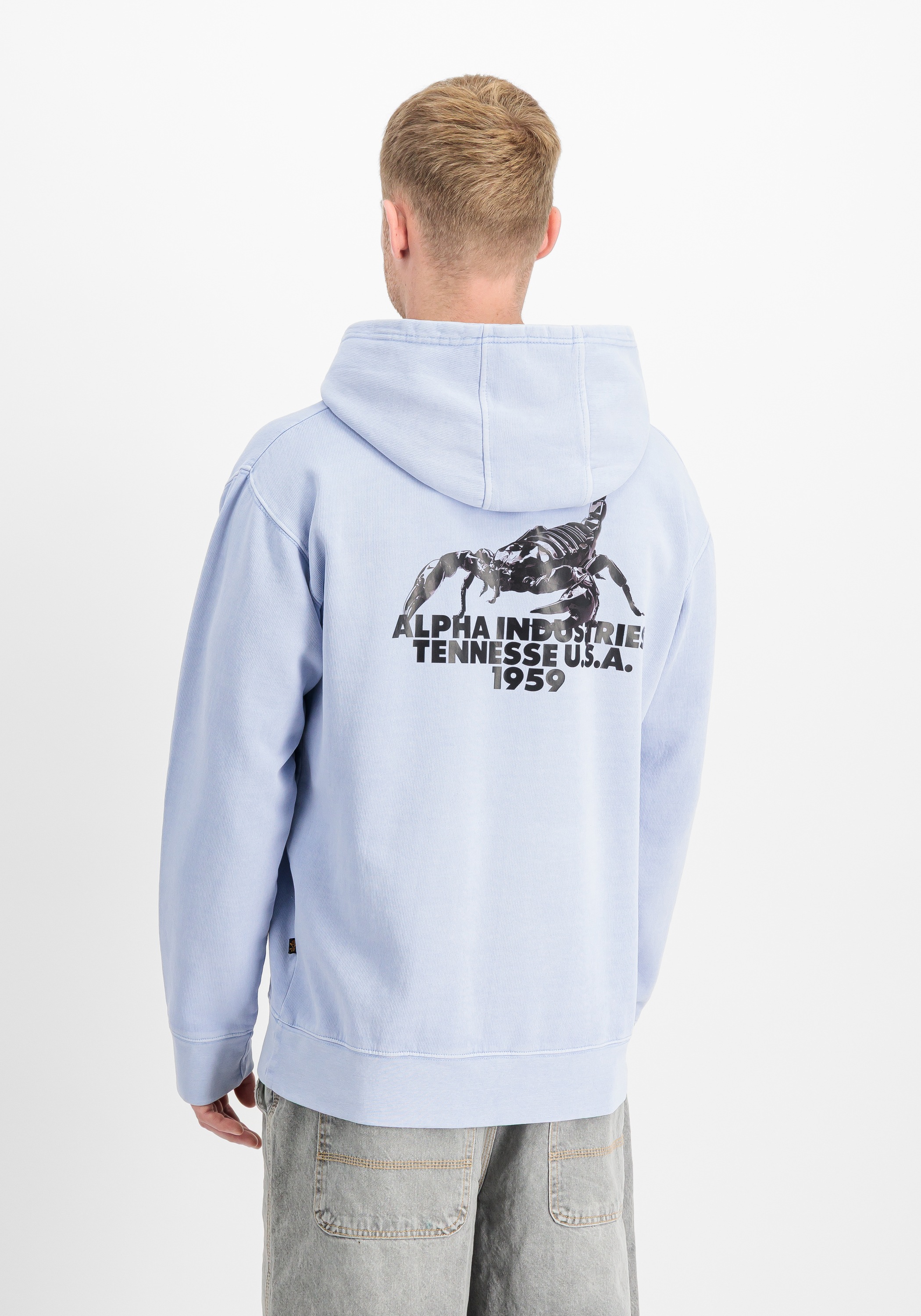 Alpha Industries Kapuzensweatshirt »US Scorpion Backprint Hoodie«
