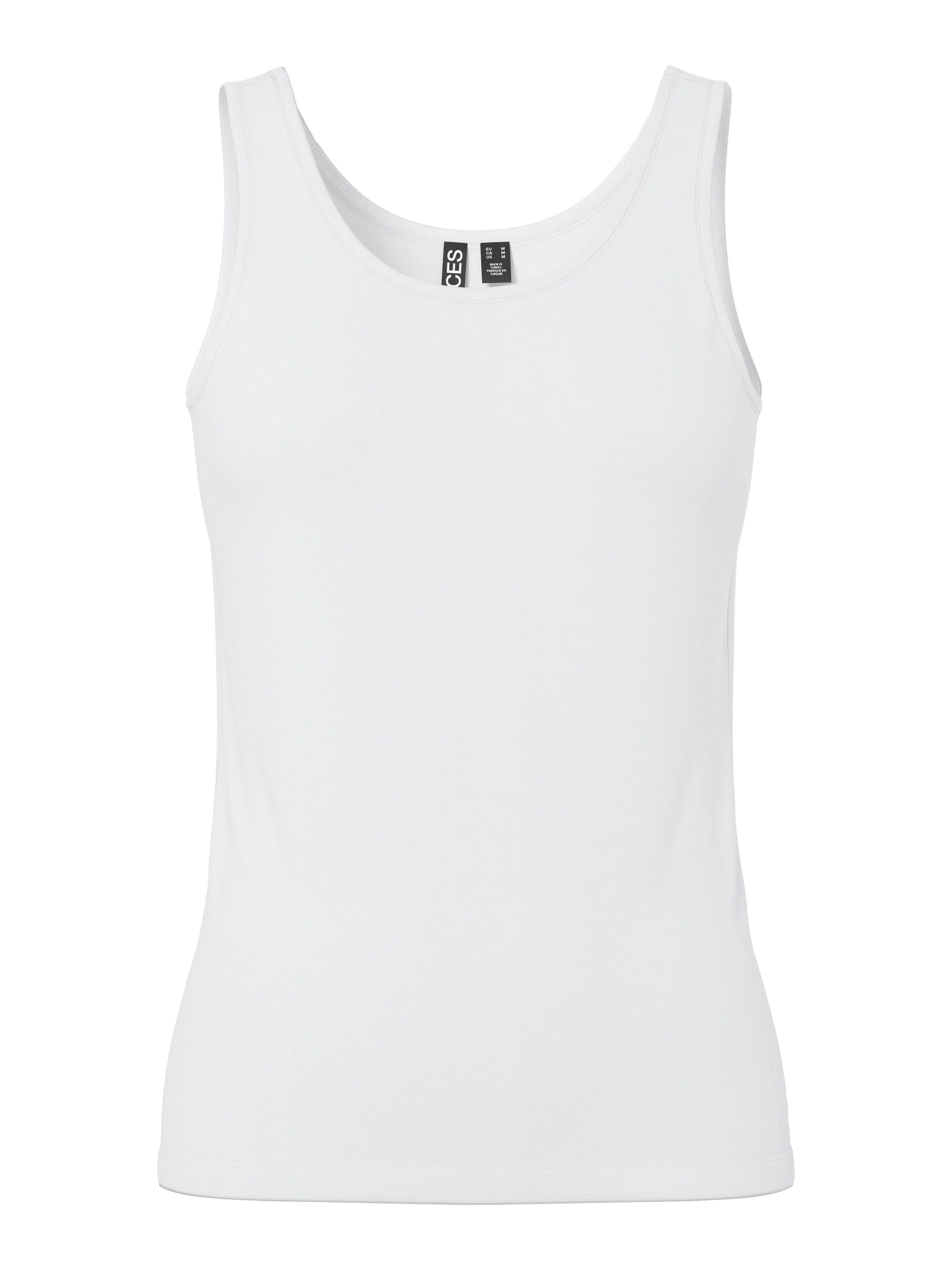 pieces Tanktop »PCSIRENE TANK TOP JRS NOOS« Baumwollmischung, slim fit