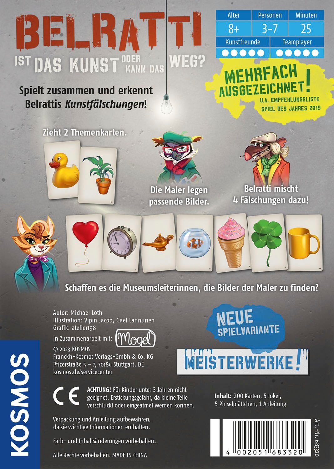 Kosmos Spiel »Belratti«