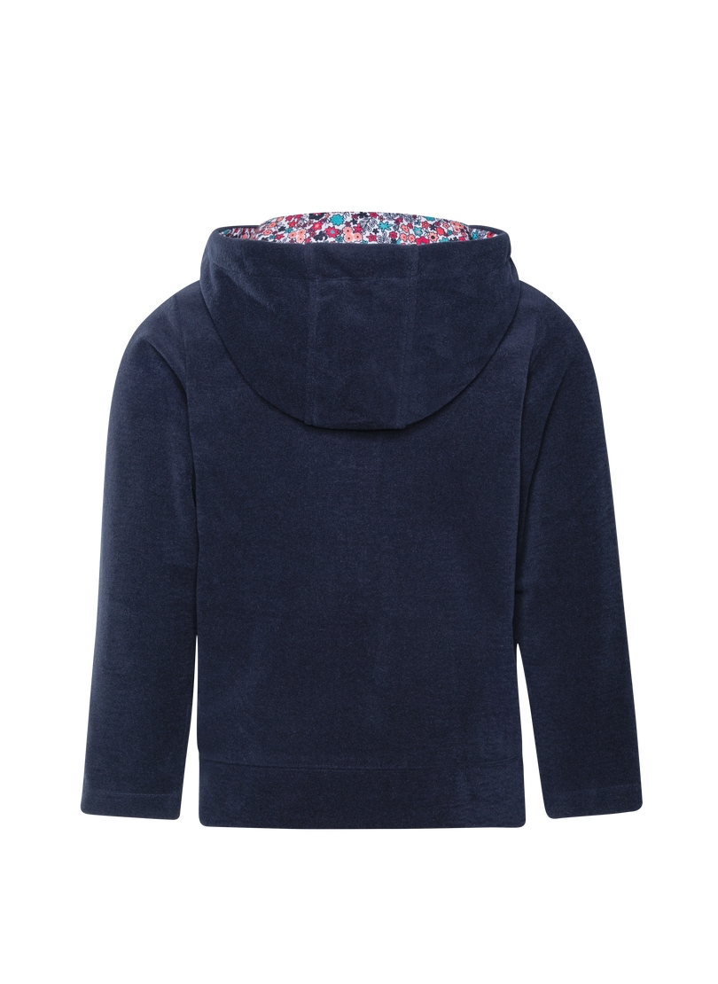 Trigema Sweatjacke »TRIGEMA Fleecejacke mit Kapuze«