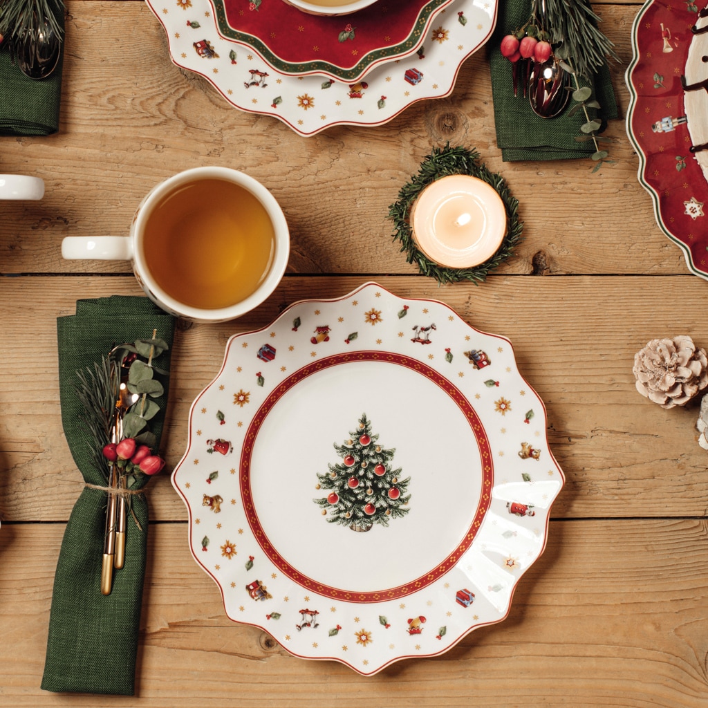 Villeroy & Boch Frühstücksteller »Frühstücksteller Toy's Deligth ø 24,5 cm 6er Set weiß«