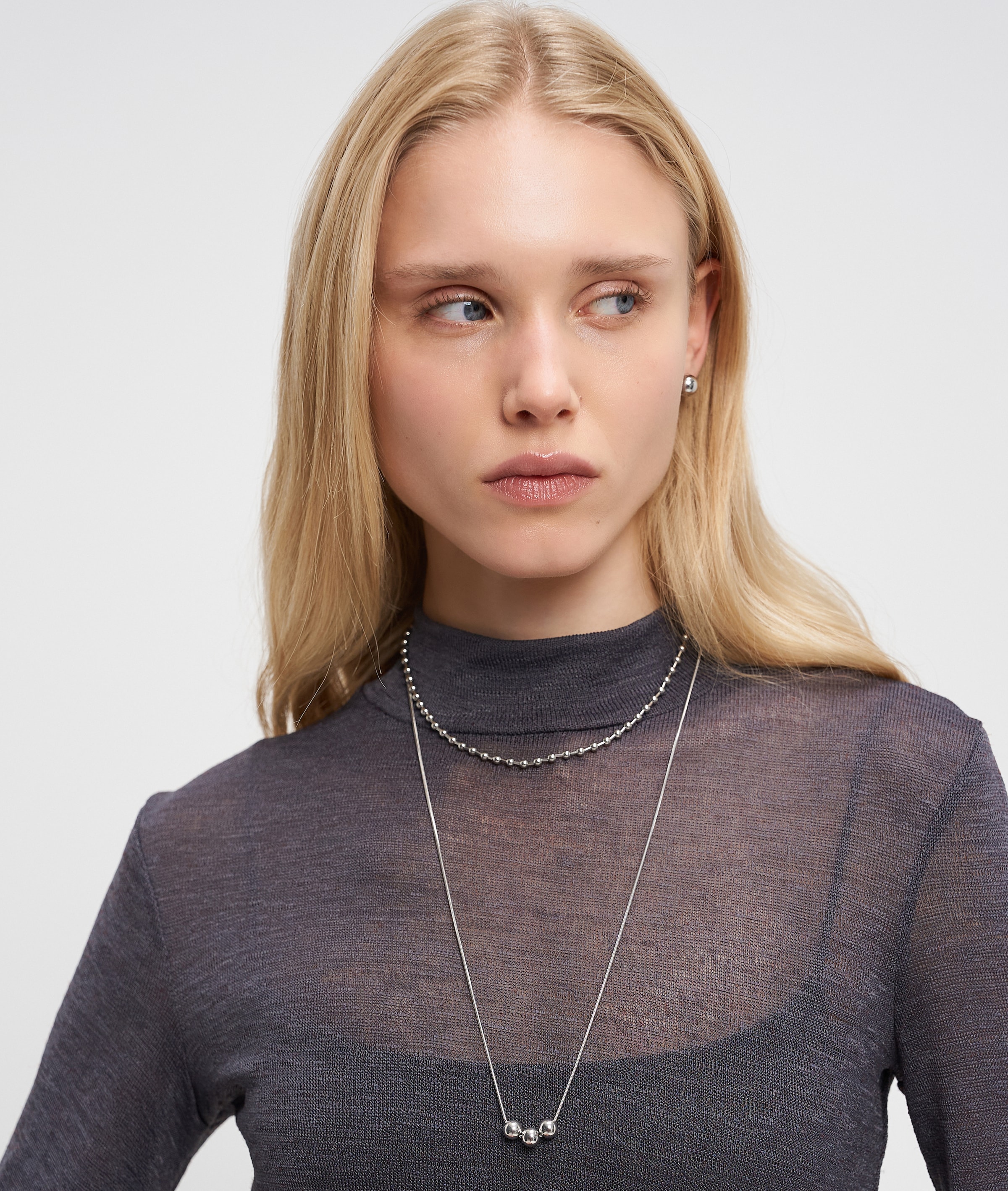 Liebeskind Berlin Edelstahlkette »Schmuck Geschenk Halskette Steel Ball«