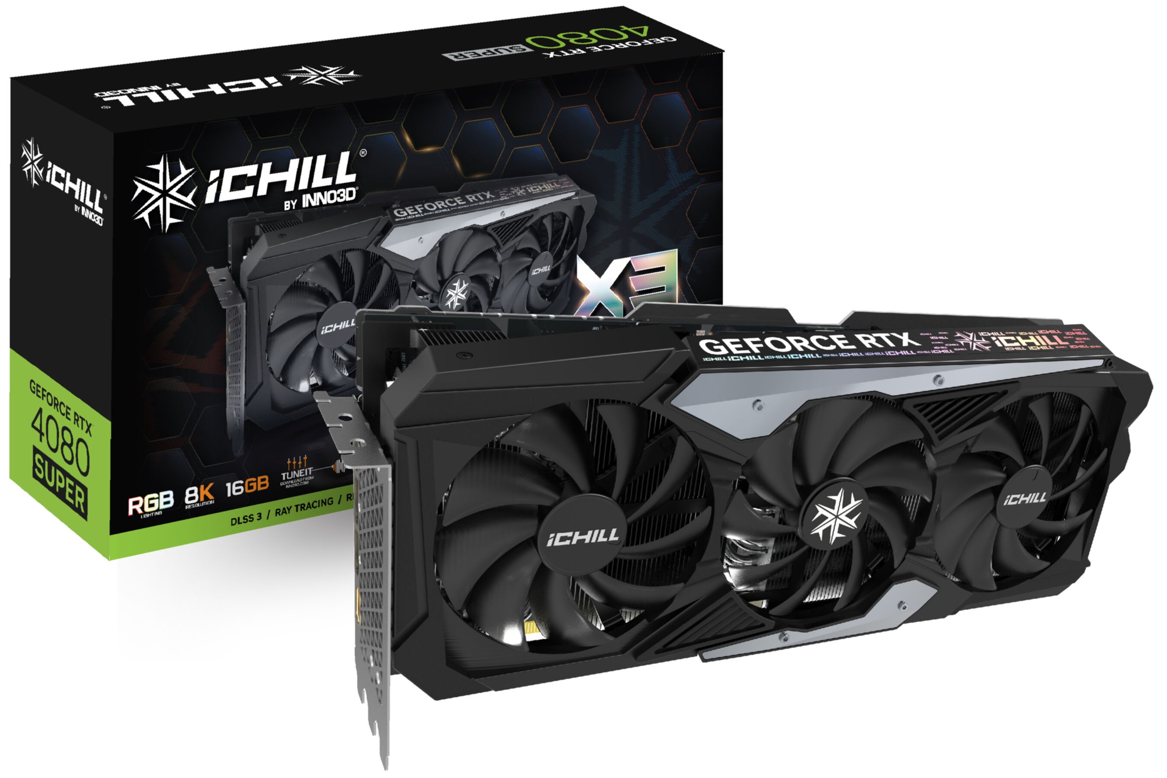 Inno3D Grafikkarte »GeForce RTX 4080 SUPER«, 16 GB, GDDR6X