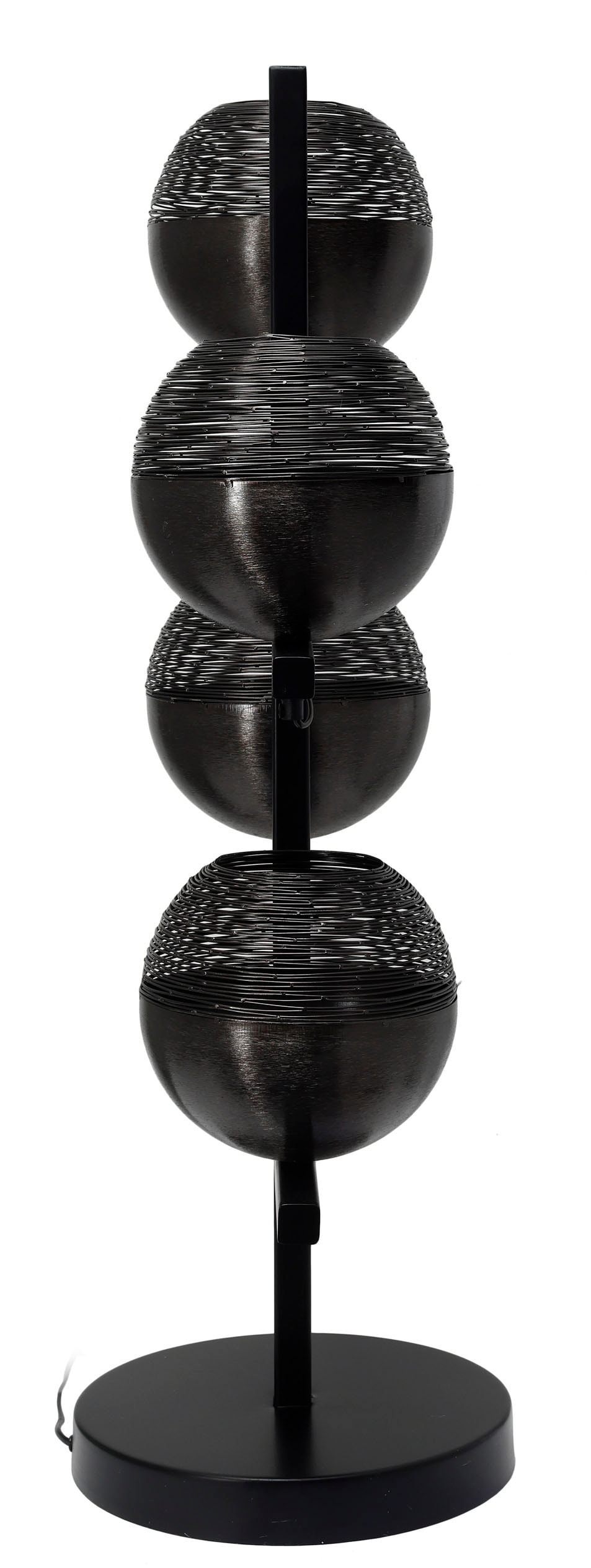 Kayoom Stehlampe »Stehlampe Eclipse 125« E27 1 Stk. Handarbeit, mit vier runden Leuchtkörpern, aus Eisen