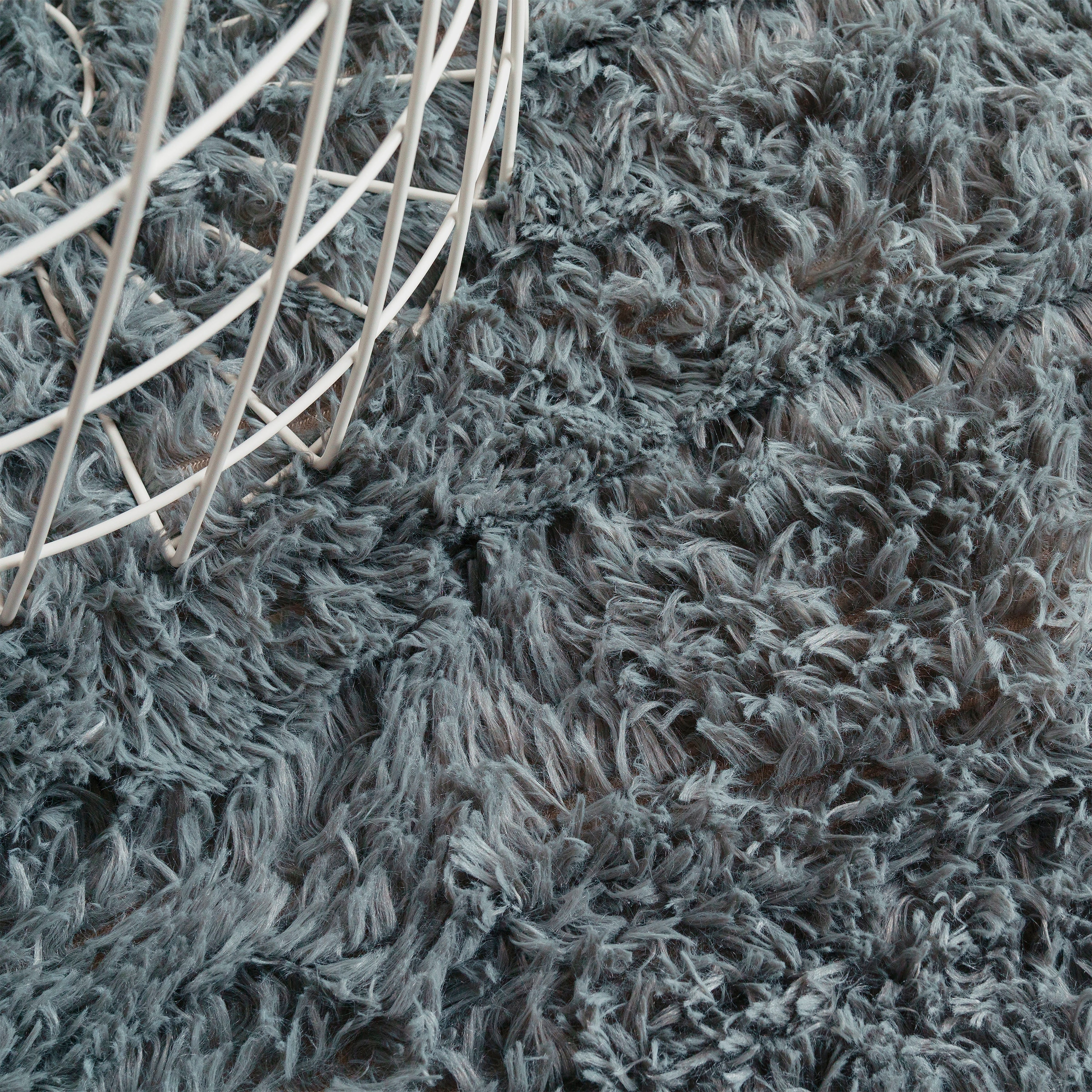 Hochflor-Teppich »Serville«, rechteckig, 37 mm Höhe, Kuschelteppich, Uni Farben, sehr weicher Flor, Wohnzimmer