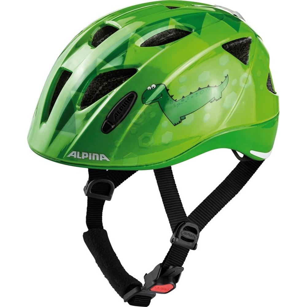 Kinderfahrradhelm »Kinder-Helm Ximo Flash, green Dino«