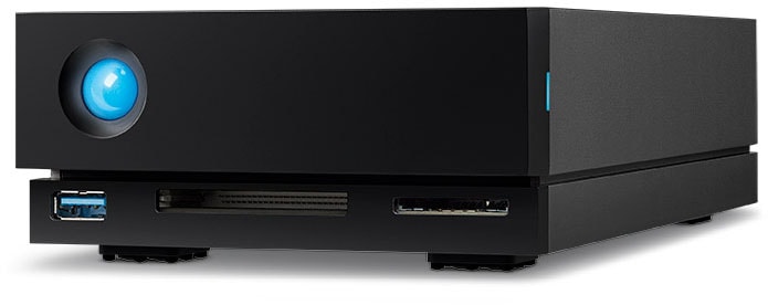 LaCie HDD-NAS-Festplatte »1big Dock« 16 TB Anschluss DisplayPort | SD-/CF-Kartensteckplätze | Thunderbolt 3 | USB