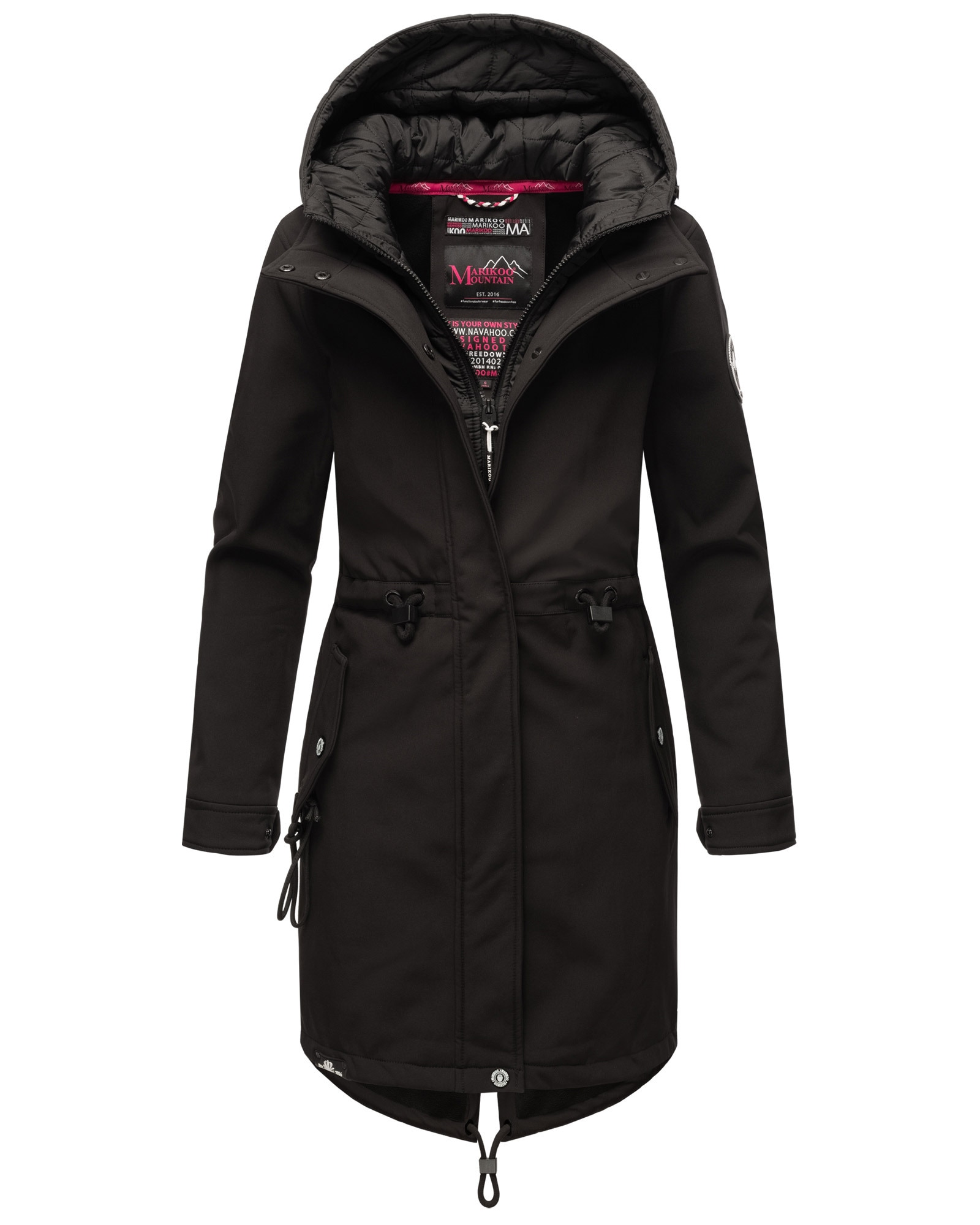 Marikoo Softshelljacke »Marikoo Mount Presanella Damen Jacke B965«